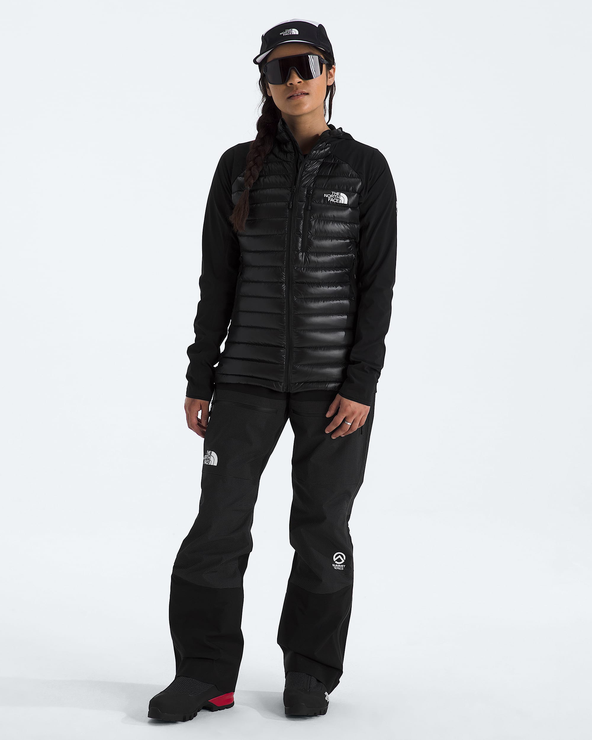 Womens Summit Breithorn LT Hybrid Hoodie TNF HERO2