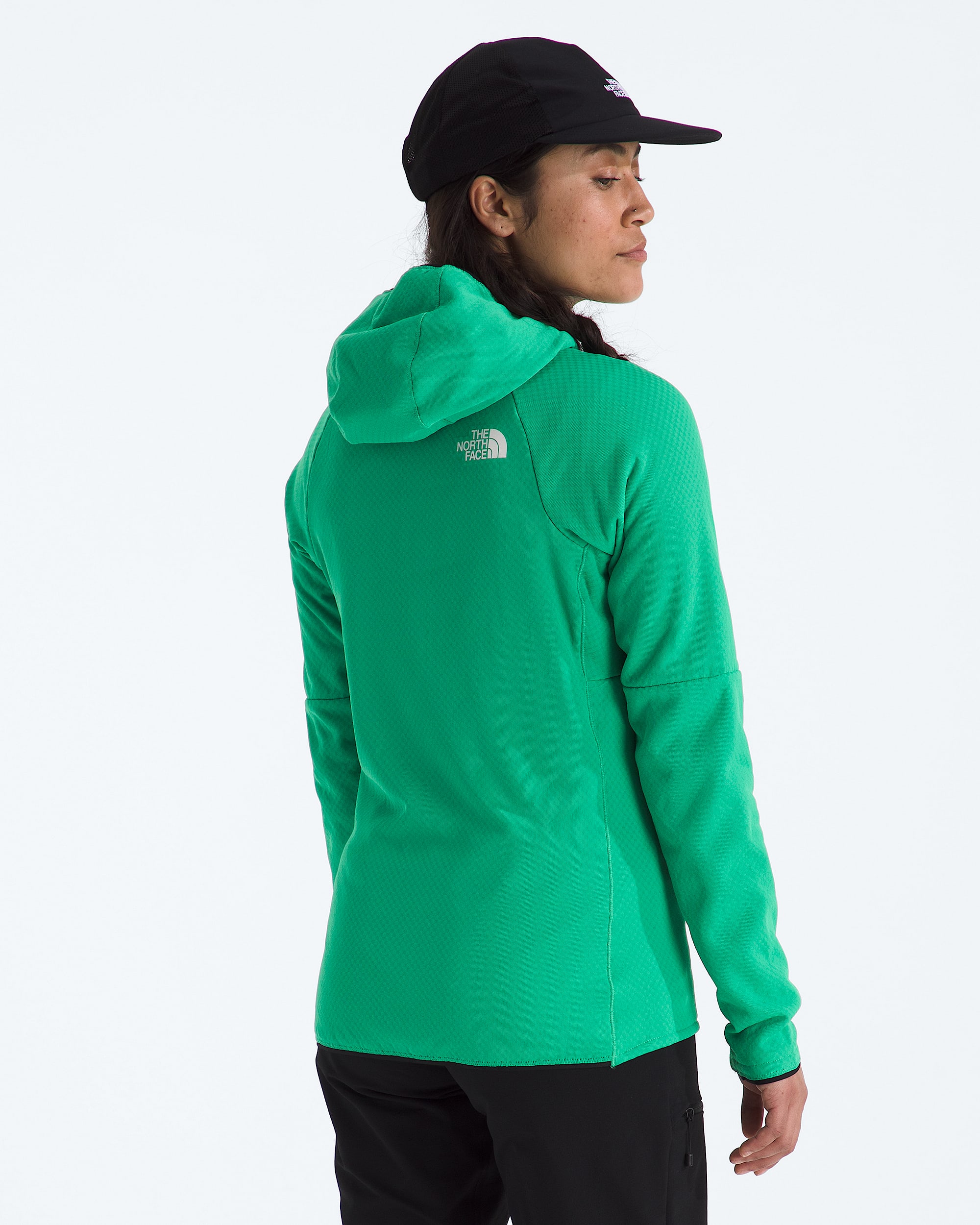 Womens Summit Series FUTUREFLEECE FullZip Hoodie TNF BACK