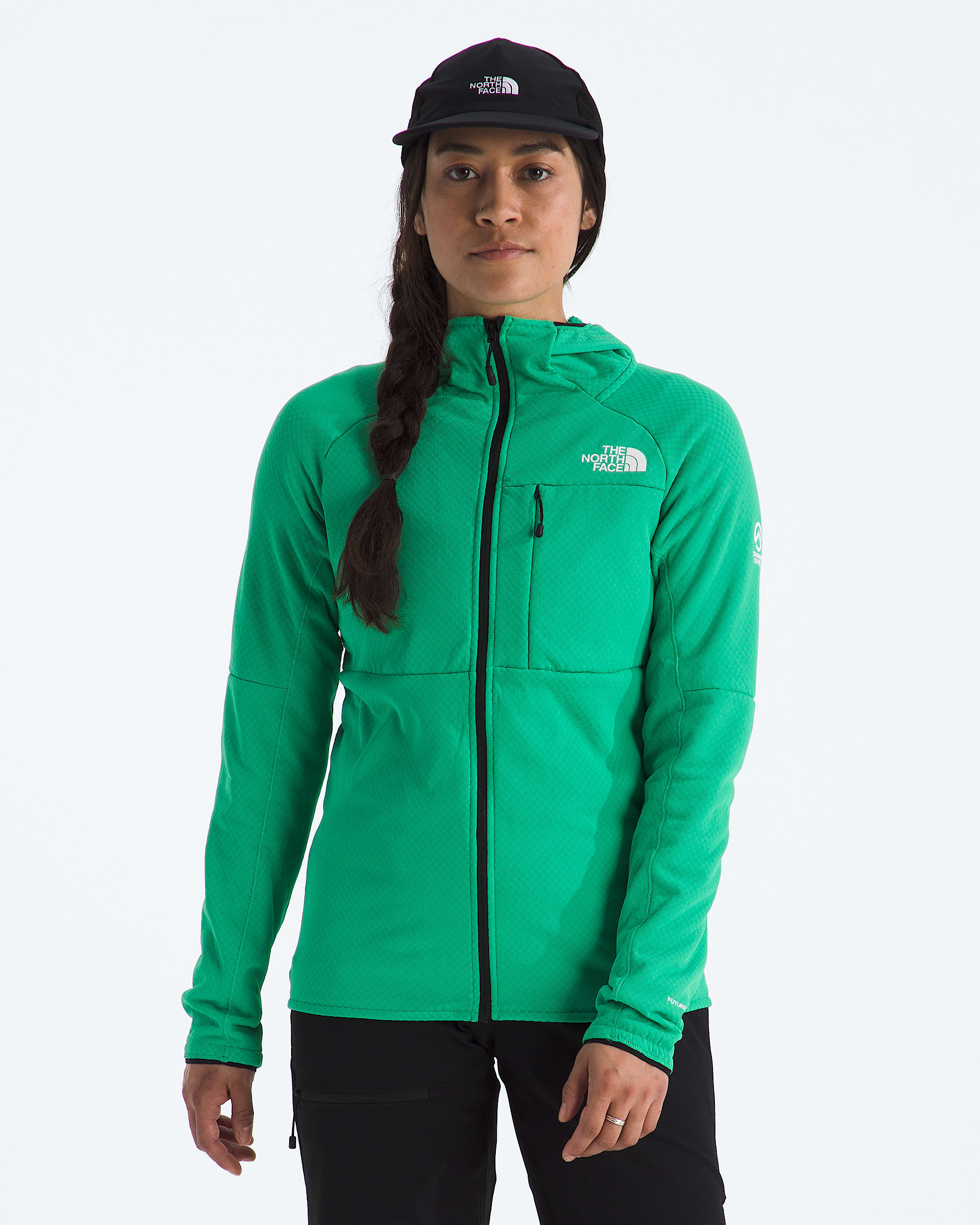 Womens Summit Series FUTUREFLEECE FullZip Hoodie TNF HERO