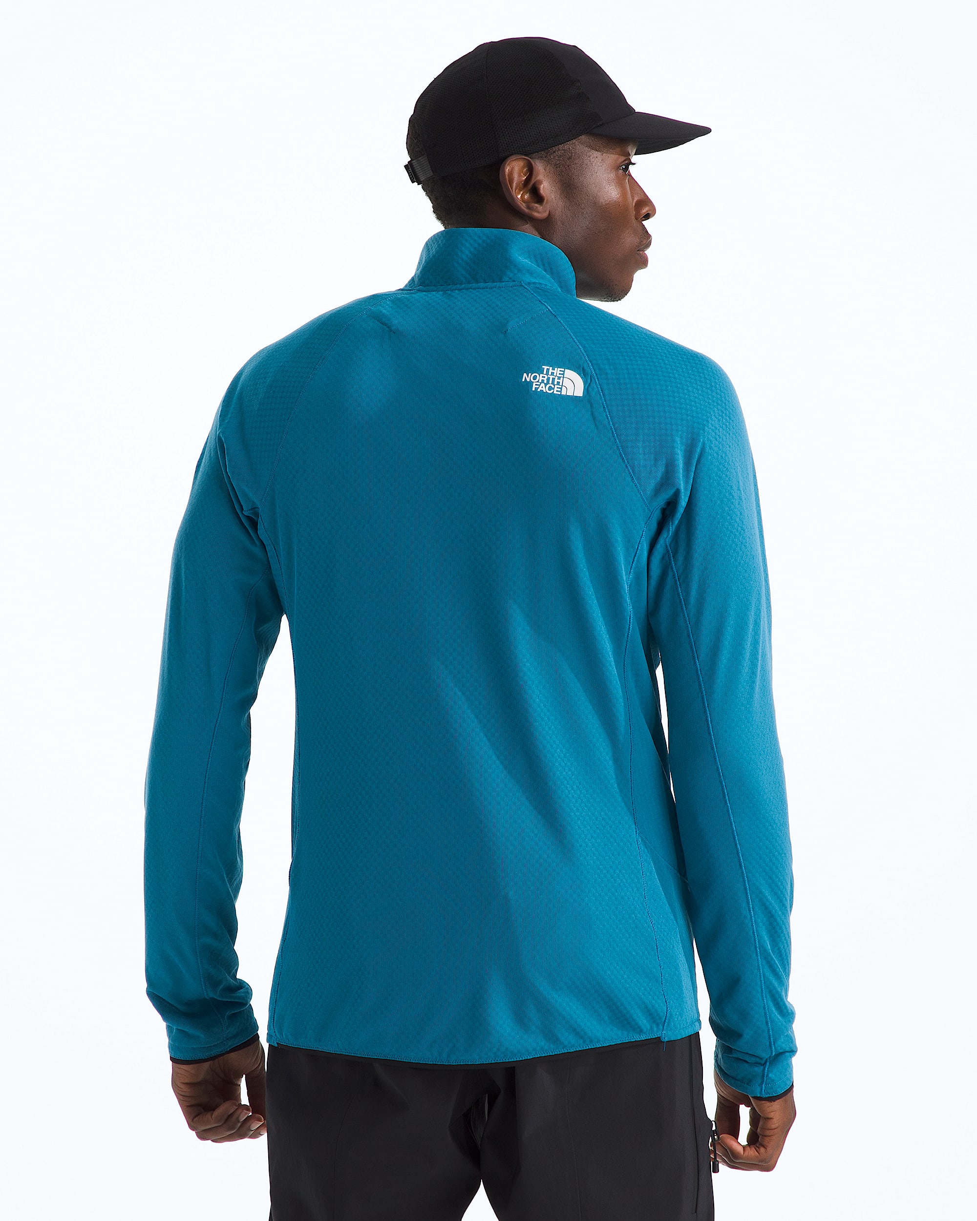 Mens Summit Series FUTUREFLEECE Hybrid Jacket TNF BACK