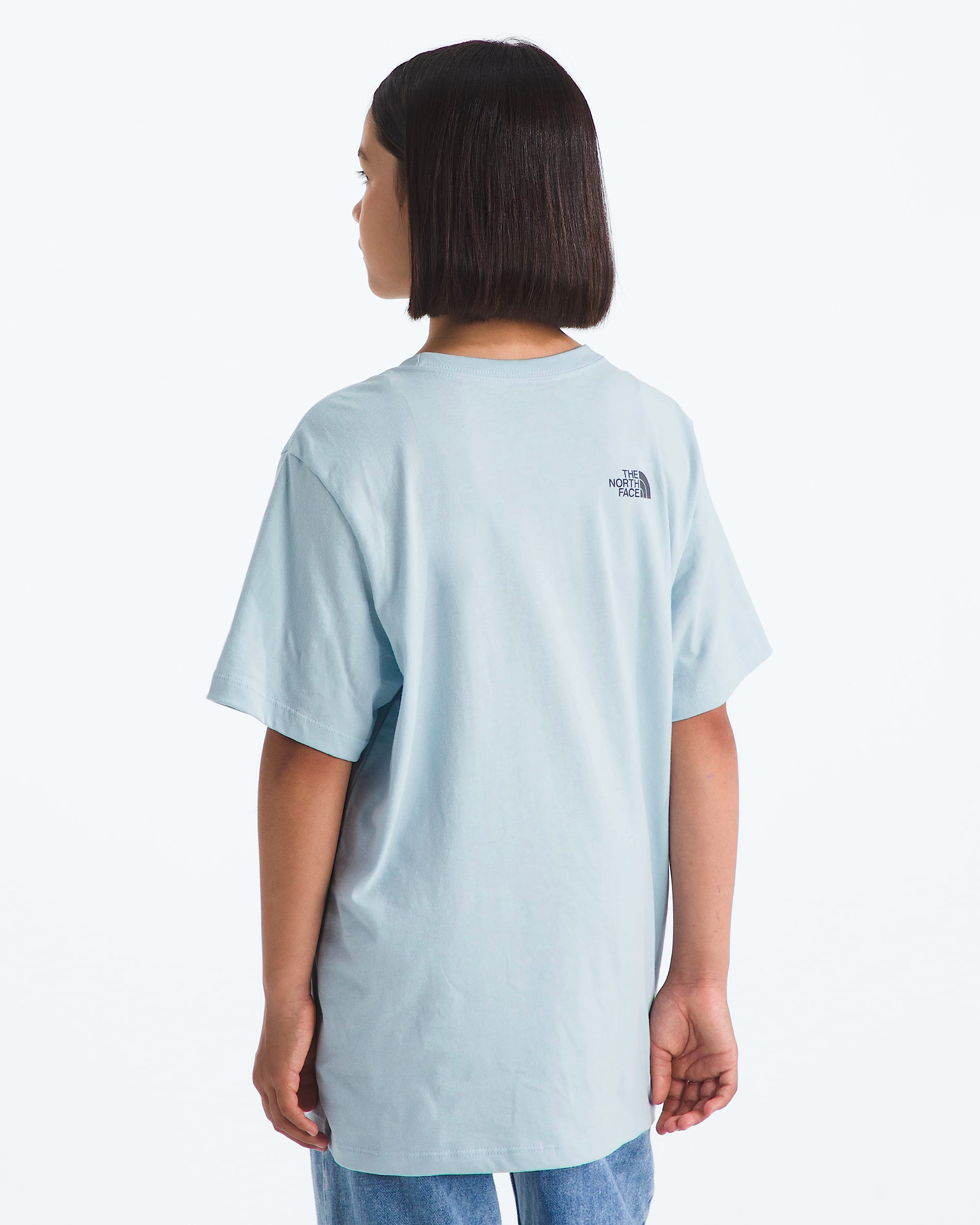 Boys  Girls Evolution Flora ShortSleeve TeeGraphic TNF BACK