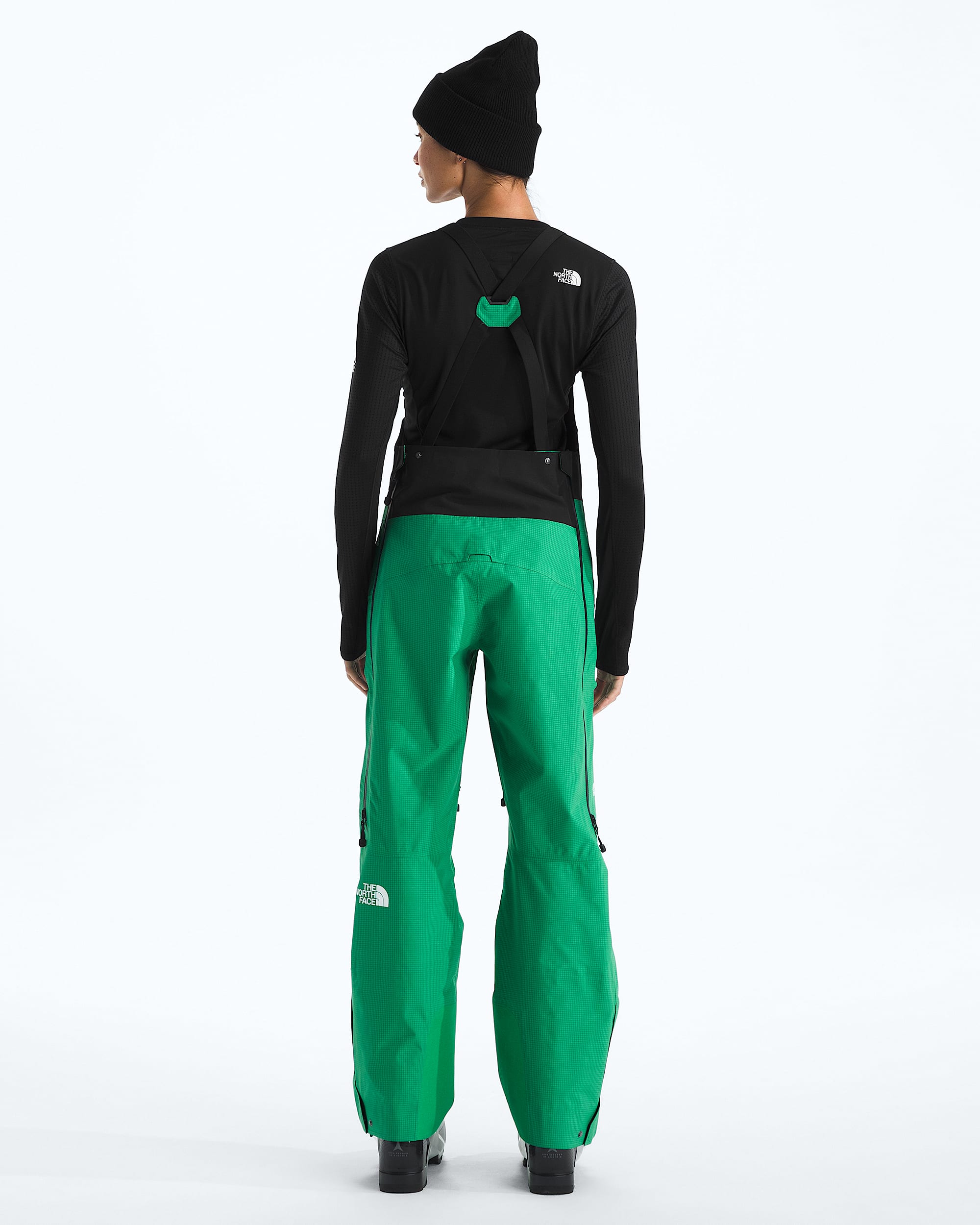 Womens Summit Series Tsirku GORETEX Pro Bibs TNF BACK