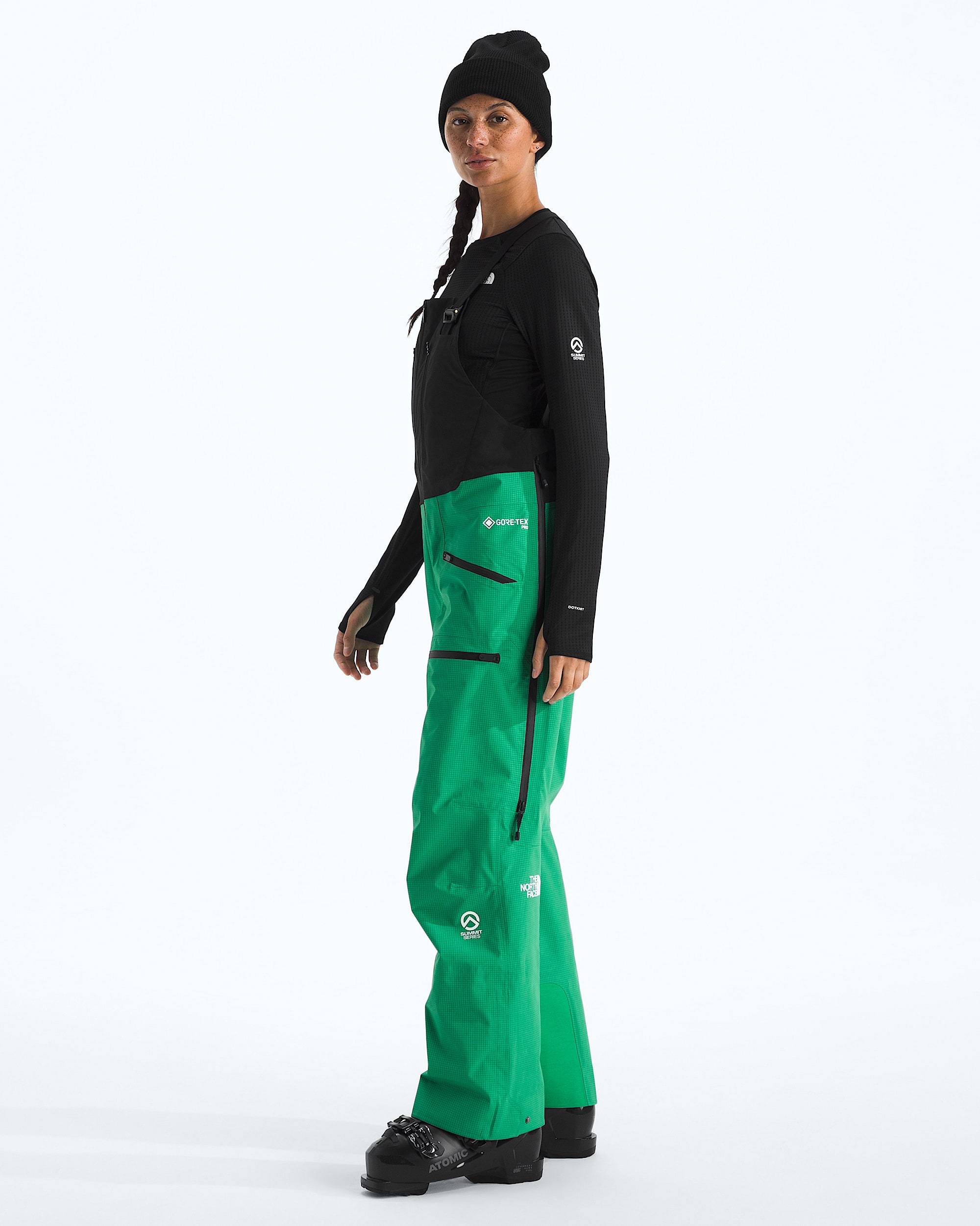 Womens Summit Series Tsirku GORETEX Pro Bibs TNF MODEL34