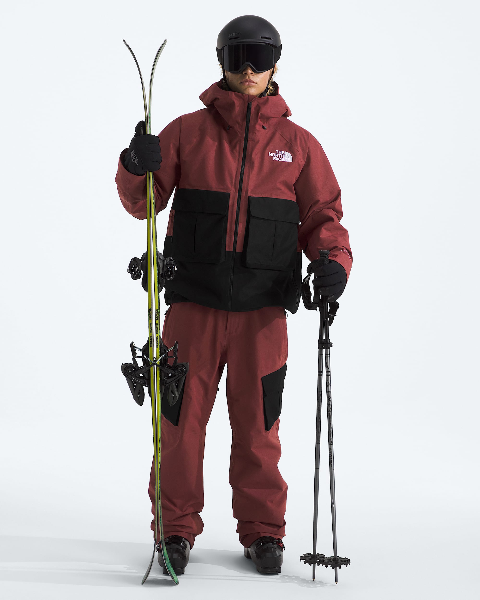 Mens Dragline Bibs TNF HERO2