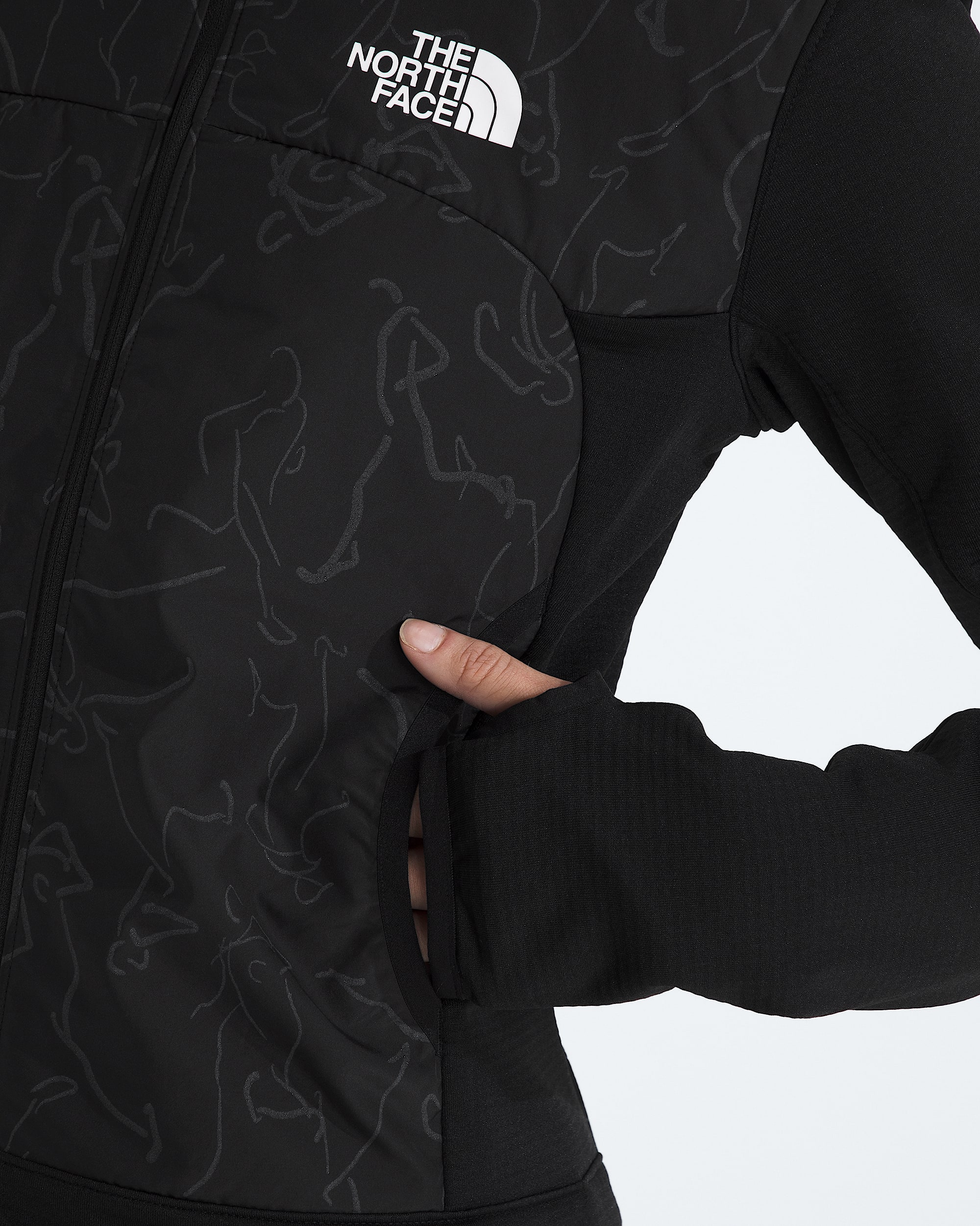 Womens Winter Warm Pro JacketPrint TNF ALT1