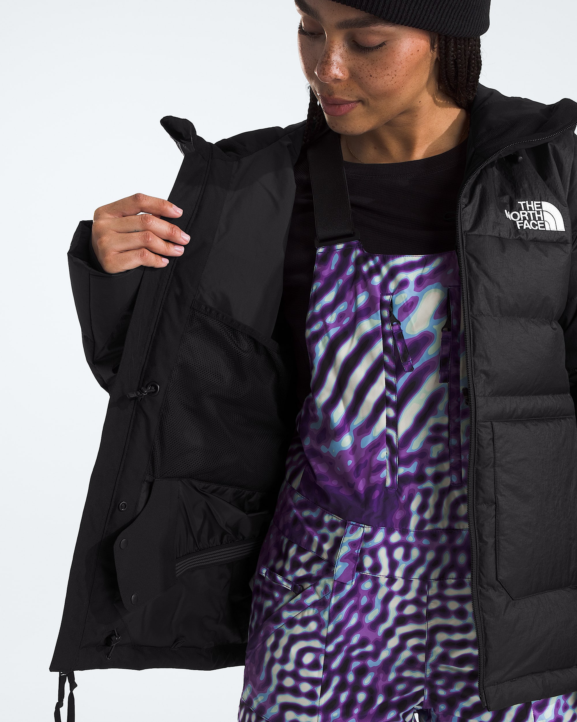 Womens First Turn Down Jacket TNF MODELINT