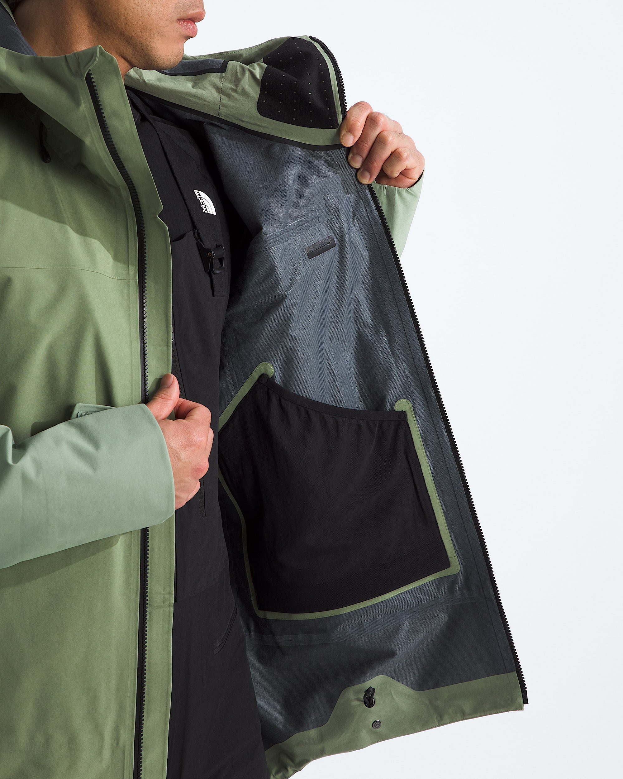 Mens Summit Series Eastwall GORETEX Jacket TNF MODELINT