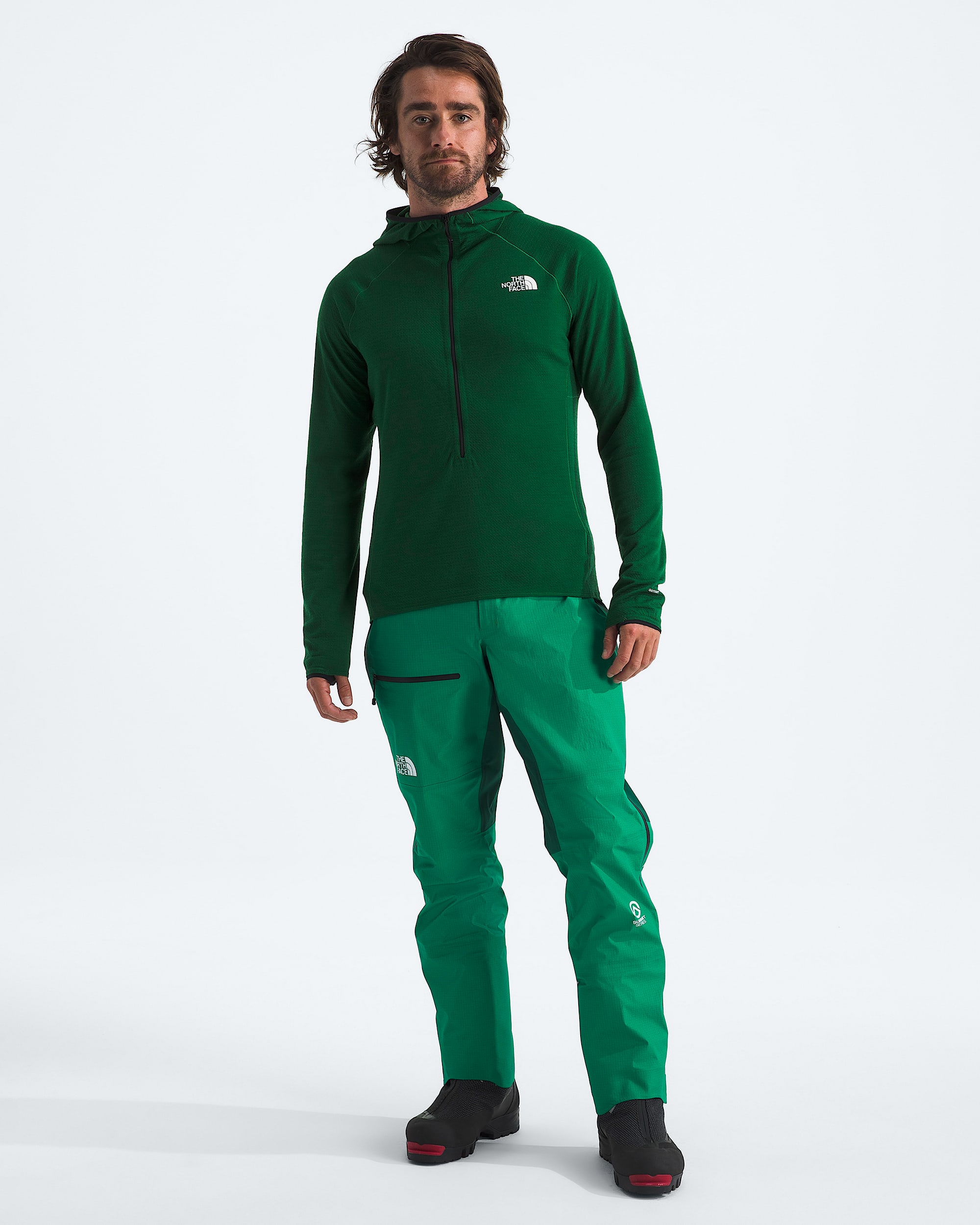 Mens Summit Series DOTKNIT AMK Hoodie TNF HERO2