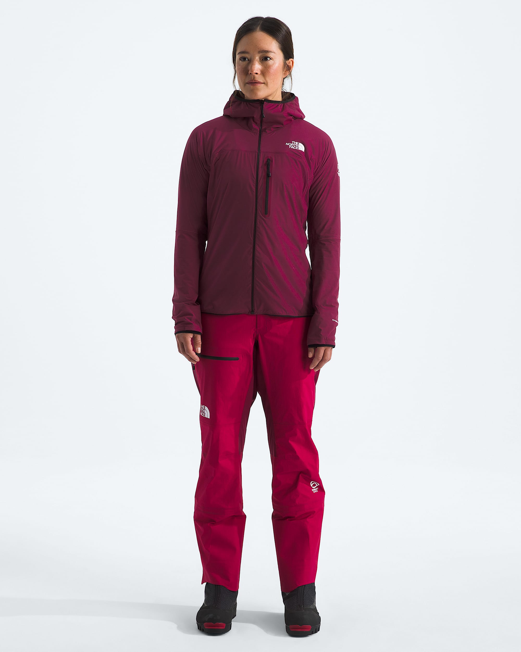 Womens Summit Series FUTUREFLEECE AMK Hoodie TNF HERO2