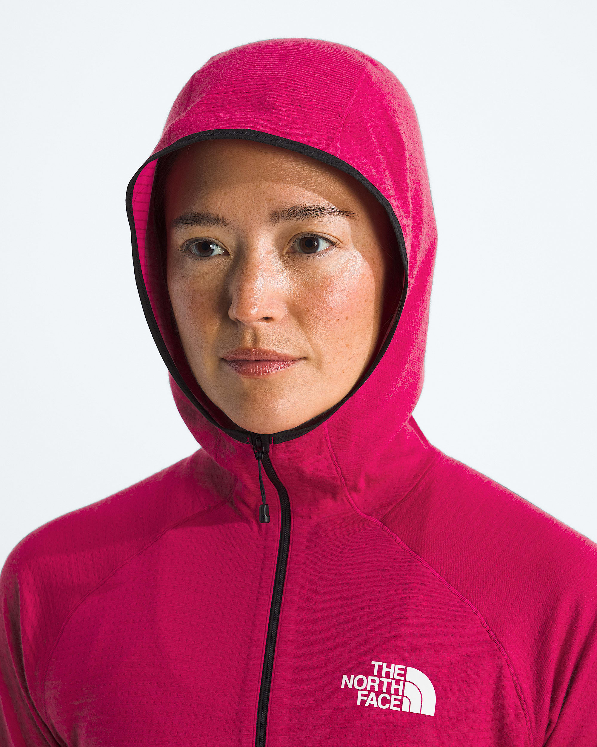 Womens Summit Series DOTKNIT AMK Hoodie TNF MODELHOOD2