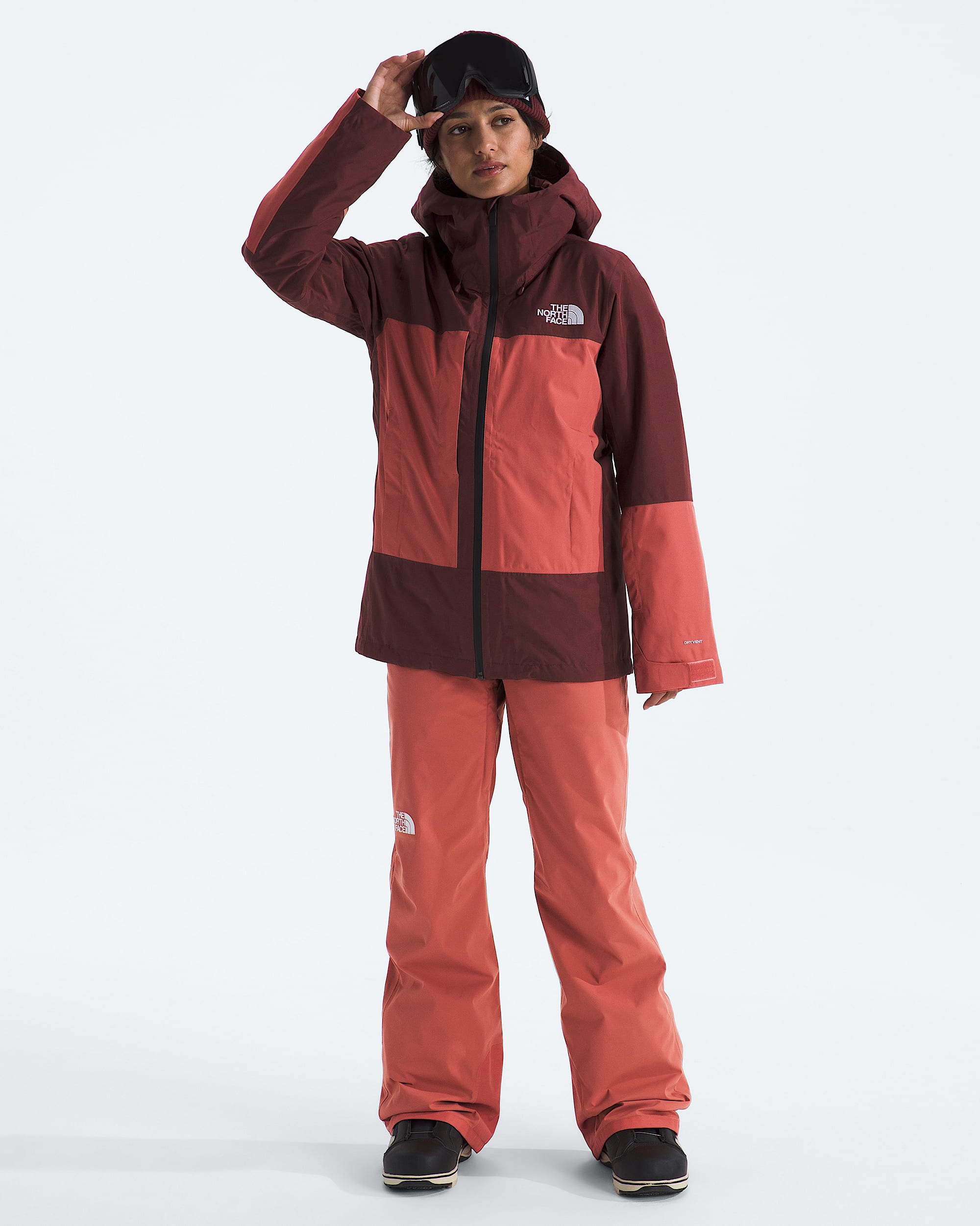 Womens THERMOBALL Snow Triclimate Jacket TNF HERO2