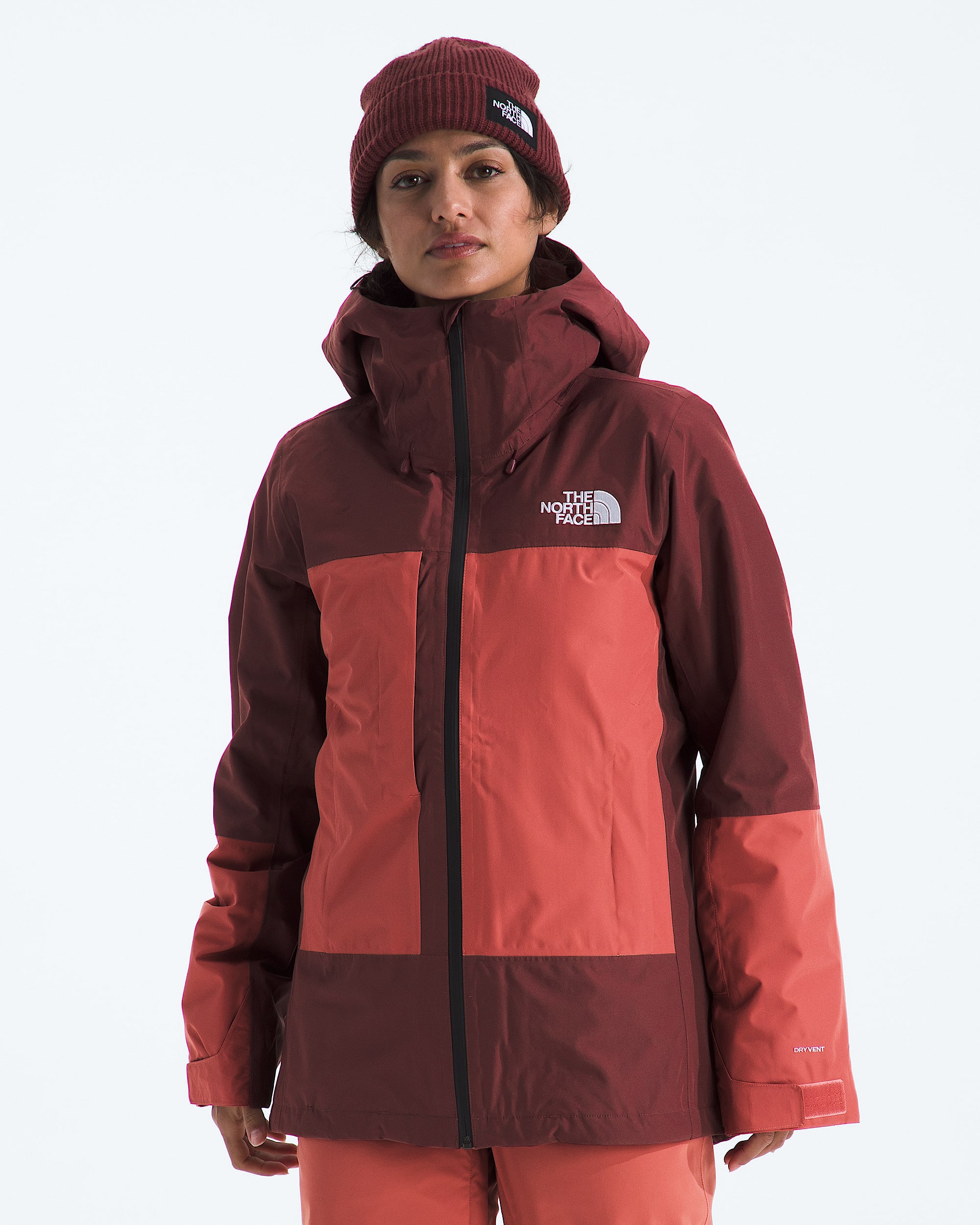Womens THERMOBALL Snow Triclimate Jacket TNF Main