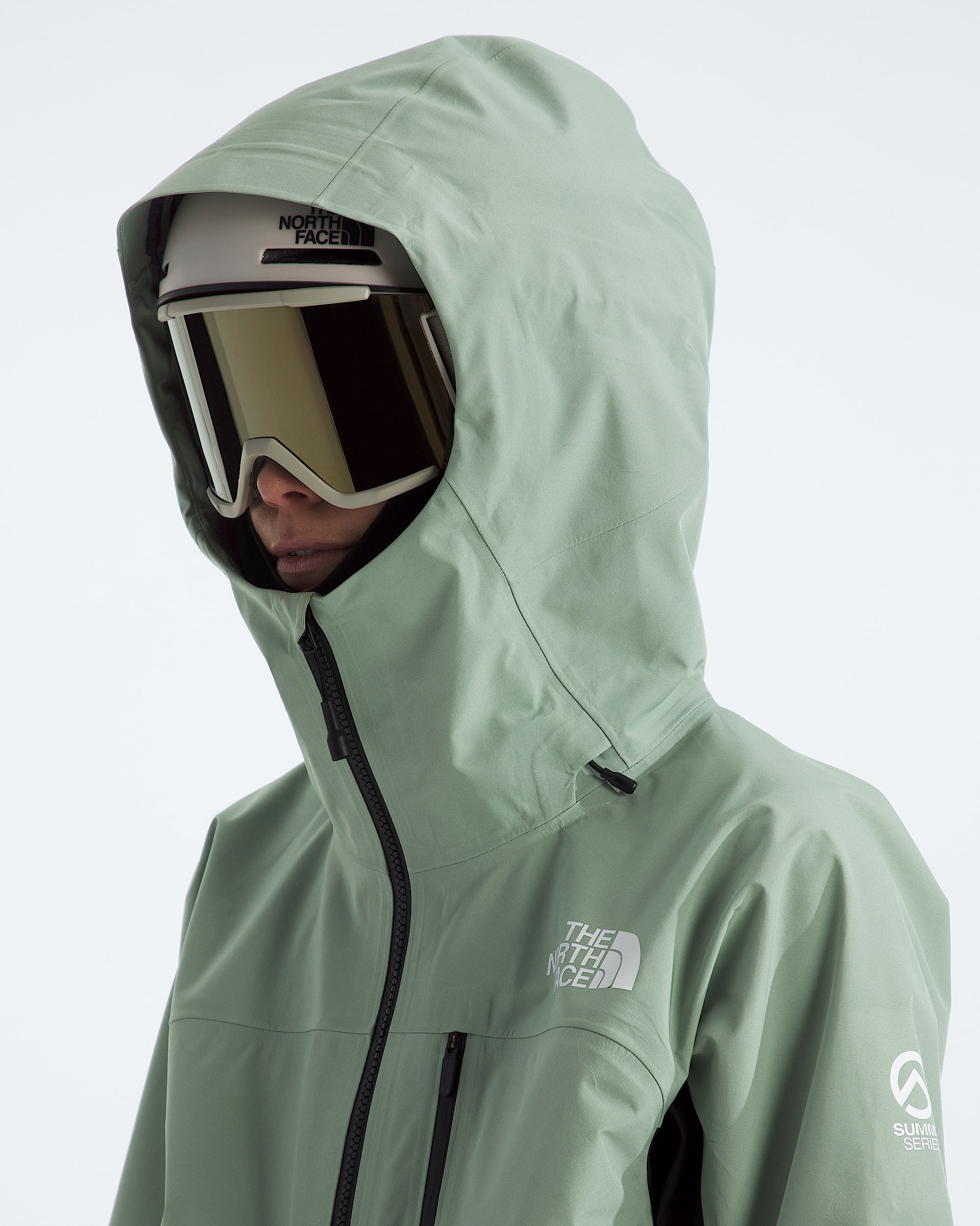 Womens Summit Series Eastwall GORETEX Jacket TNF MODELHOOD2