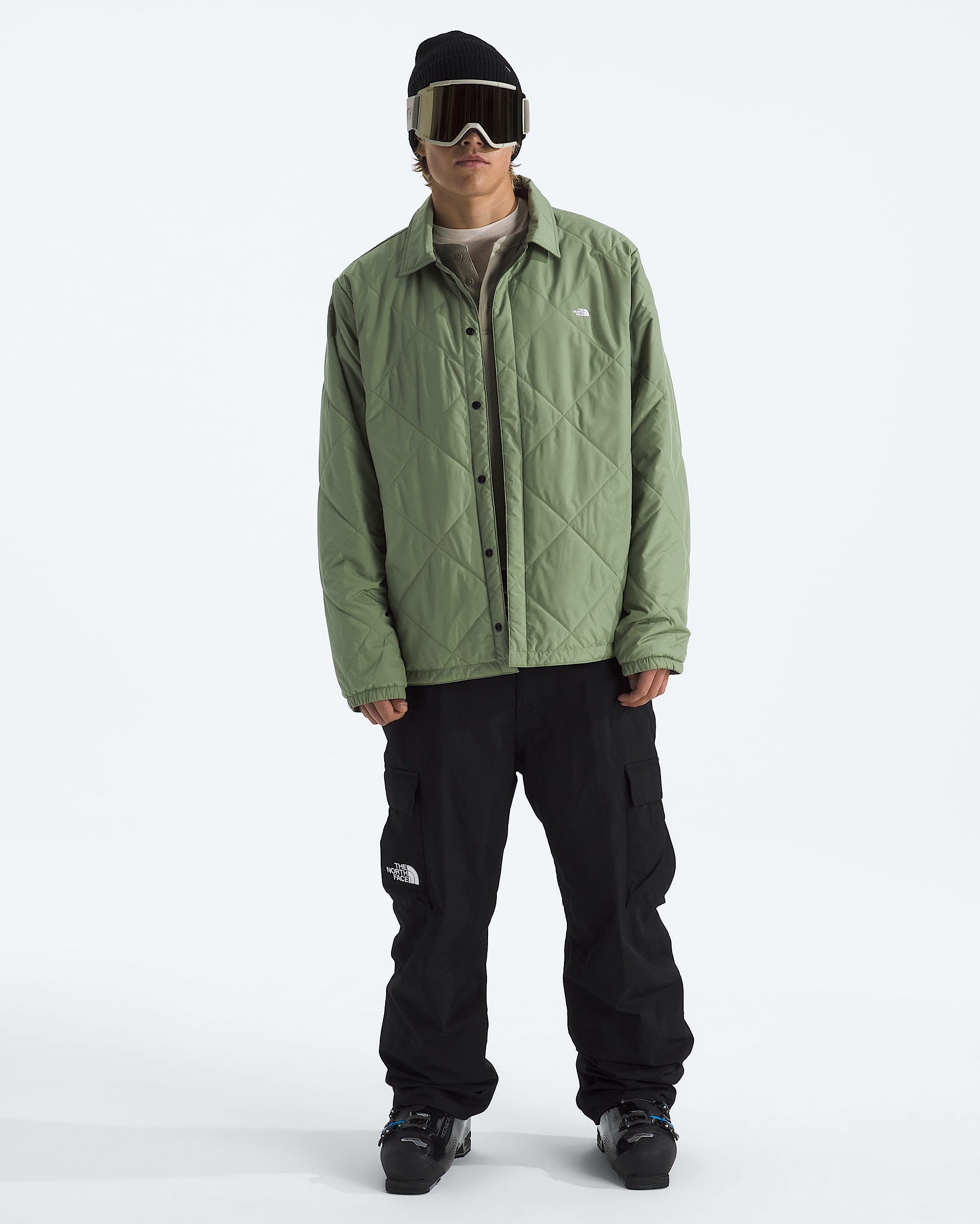 Mens Afterburner Insulated Flannel TNF HERO2