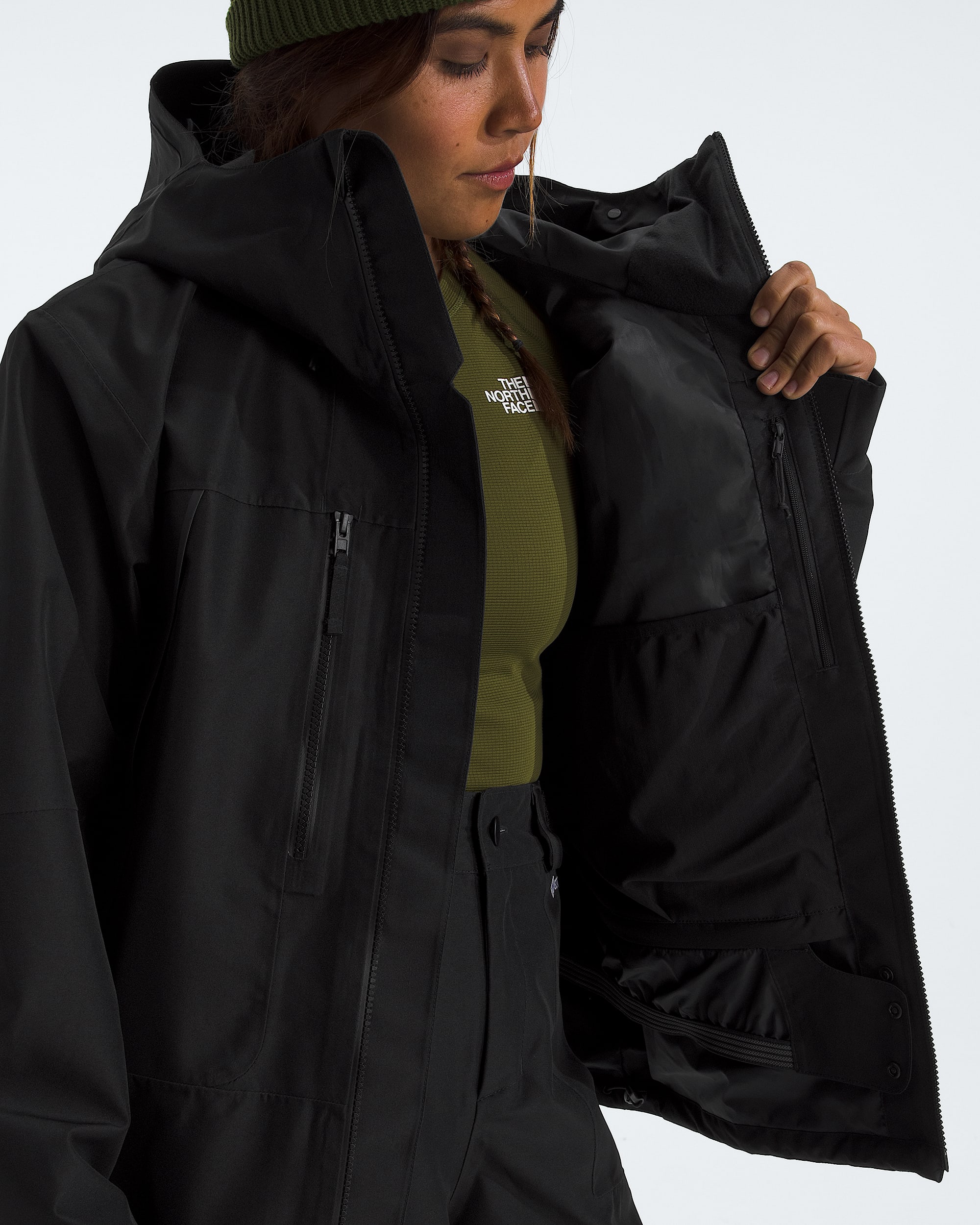 Womens GTX Hex Jacket TNF MODELINT