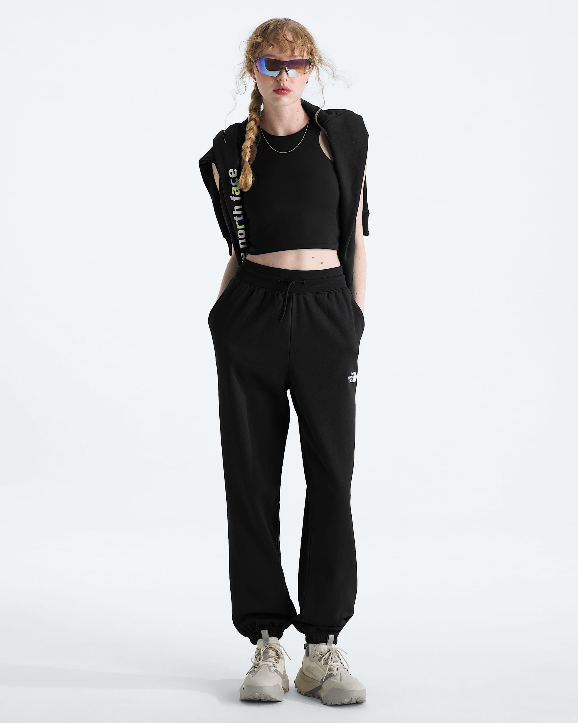 Womens Essential Relaxed Straight Joggers TNF HERO2