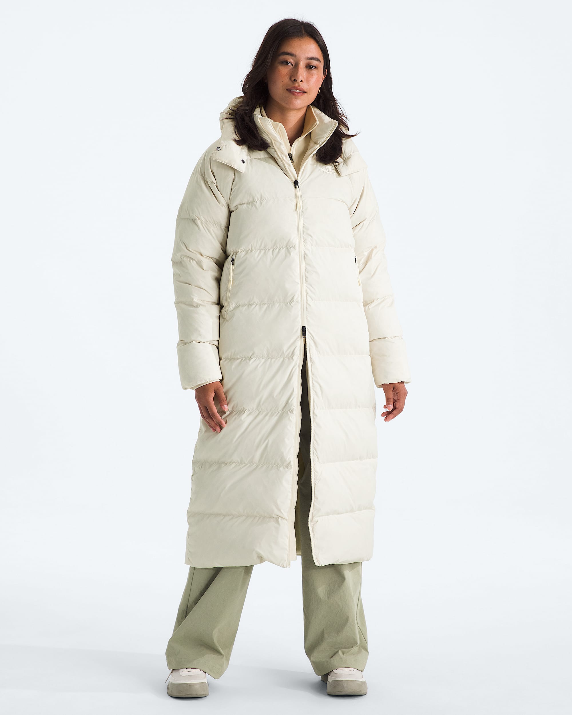 Womens Hydrenalite City Long Down Hooded Parka TNF Main