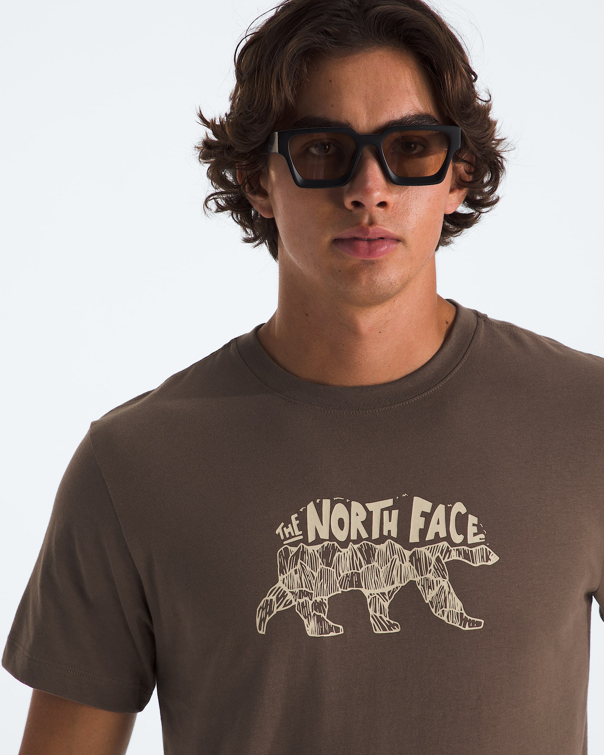 Mens Evolution TNF Bear ShortSleeve TeeGraphic TNF HERO2