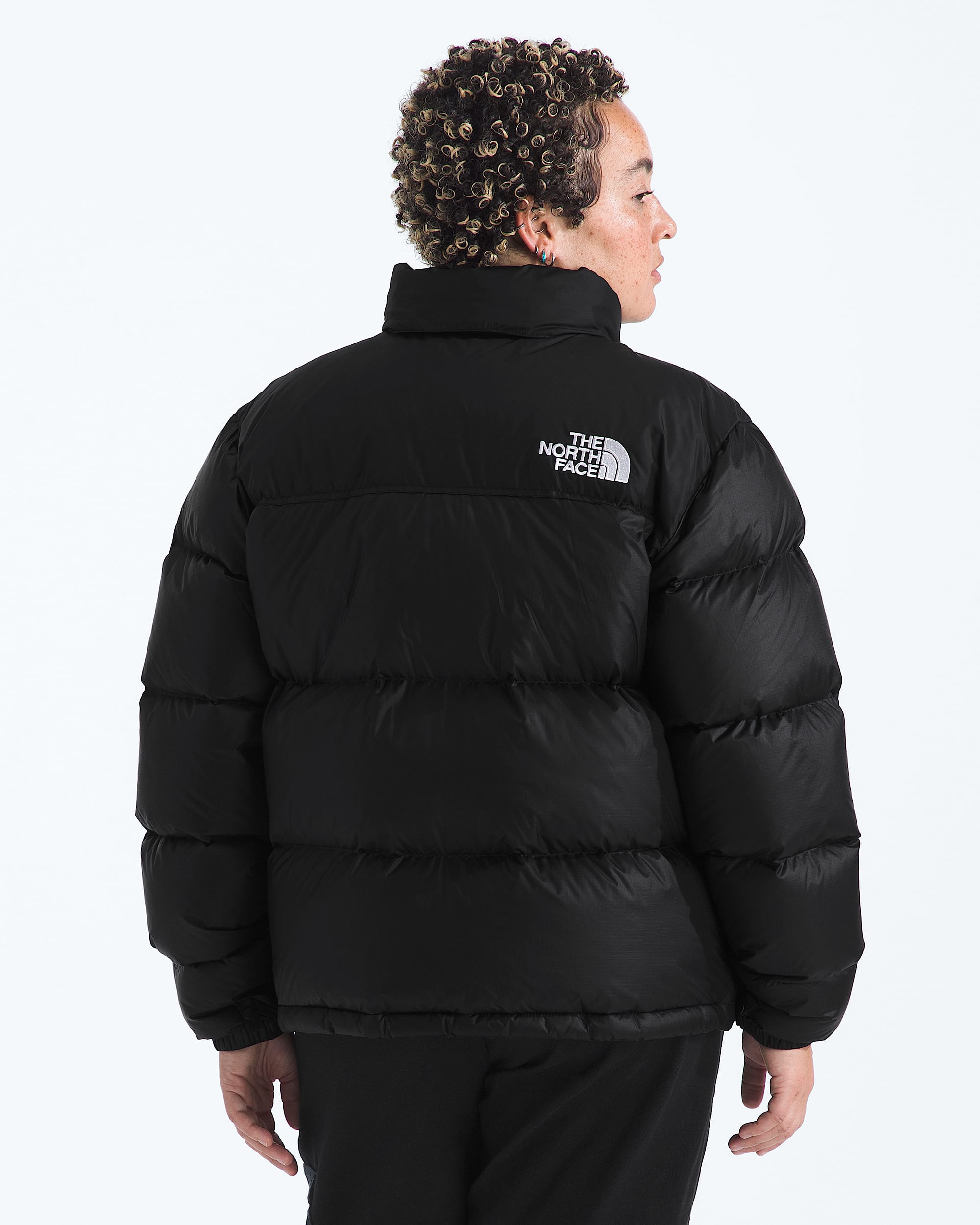 Womens Plus 1996 Retro Nuptse Jacket TNF BACK