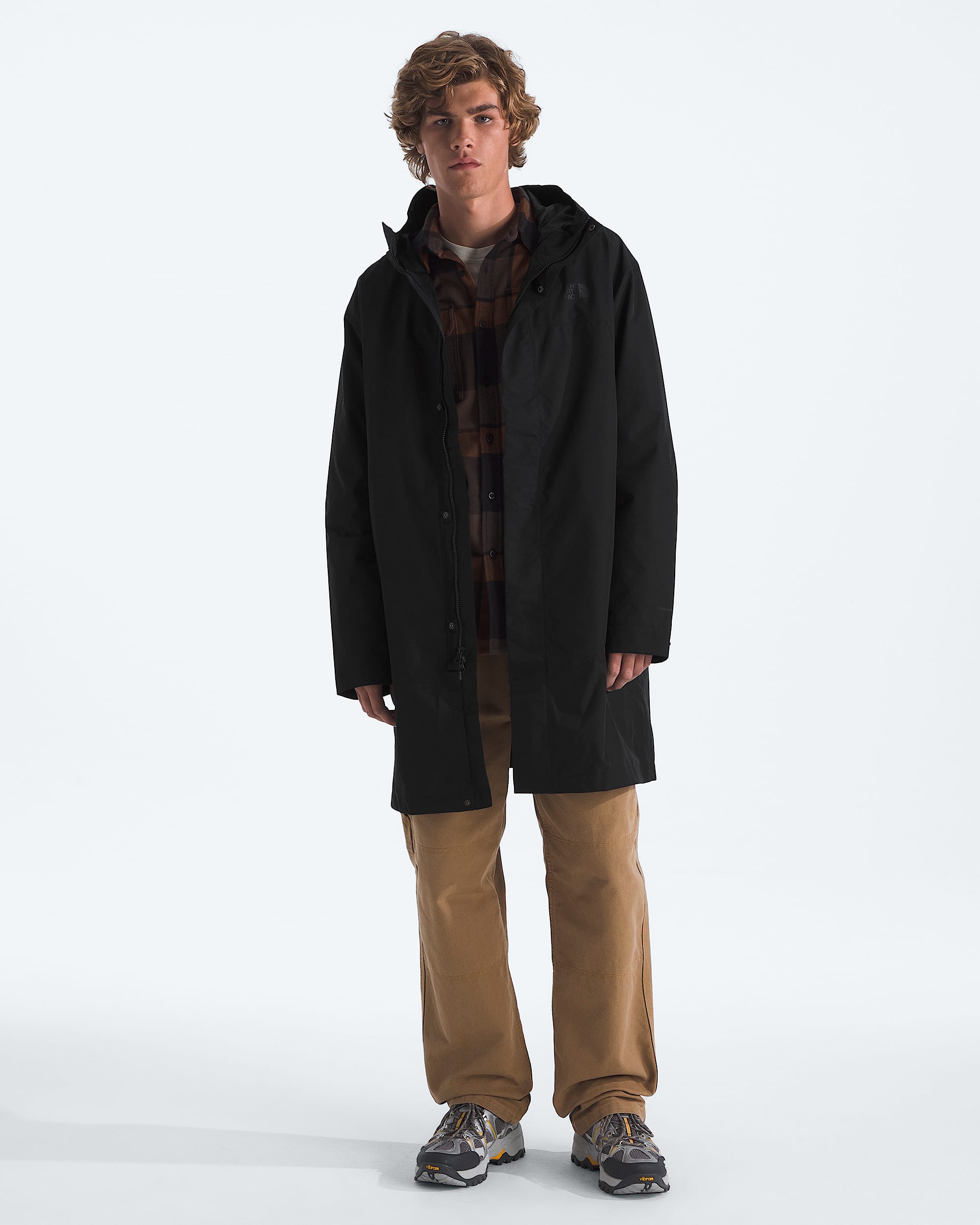 Mens Nukabira Rain Shell Parka TNF HERO