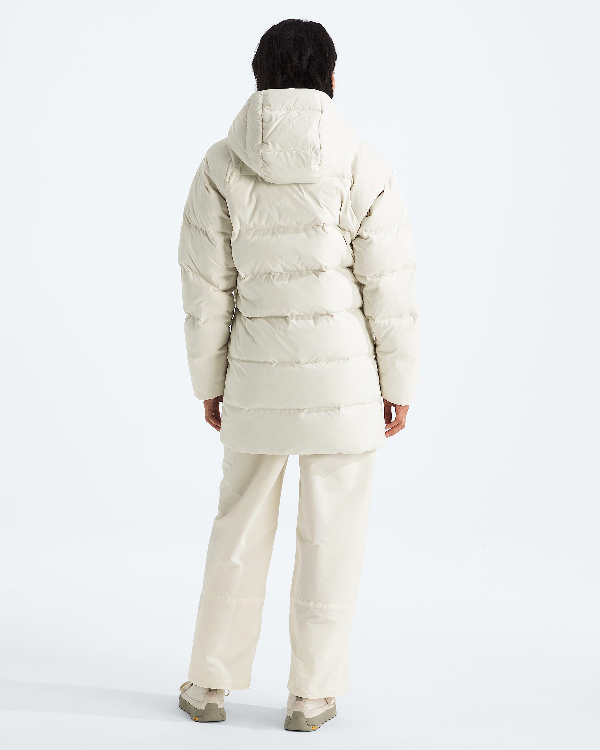 Womens Hydrenalite City Down Hooded Parka TNF BACK