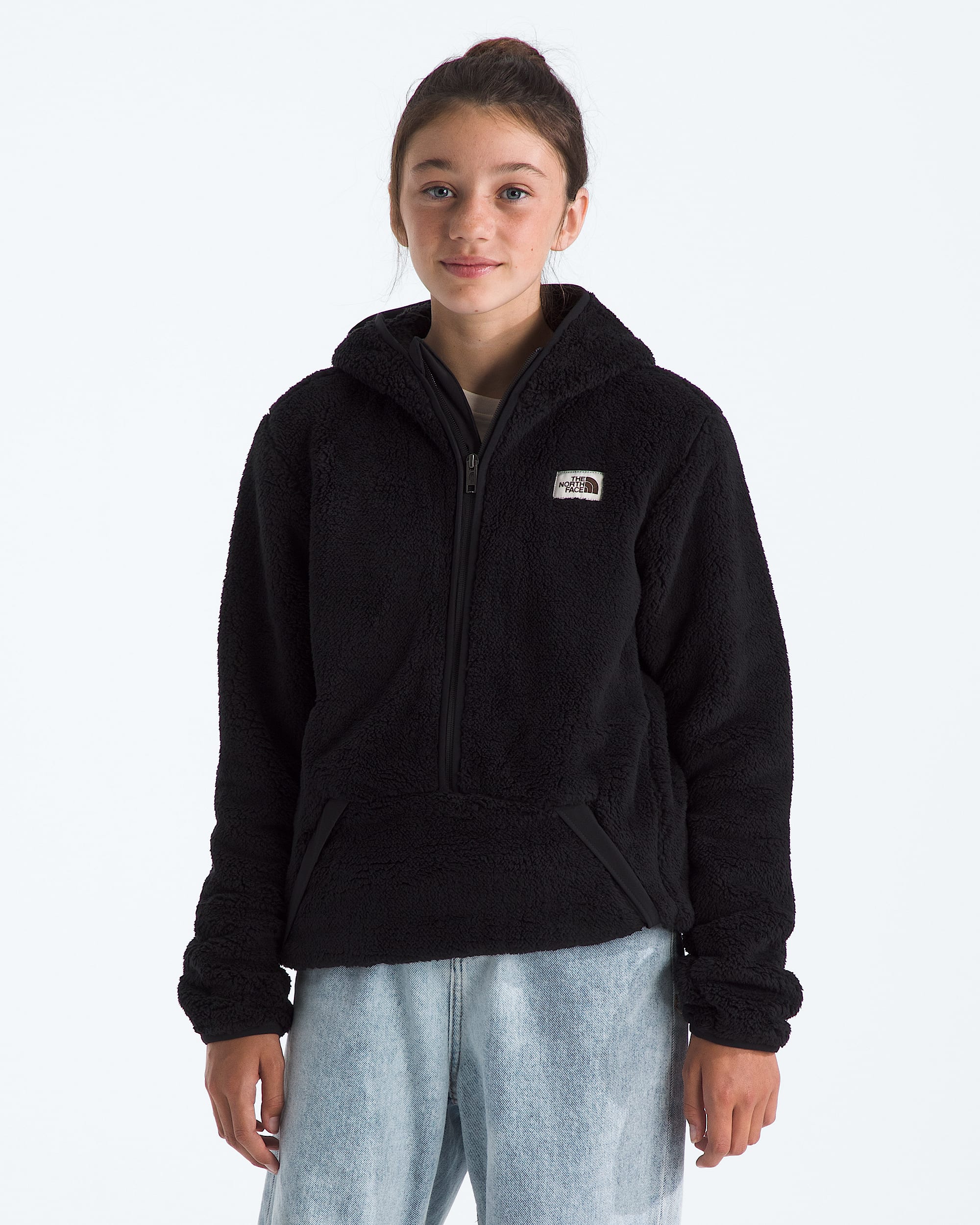 Boys Cabin Fleece Hoodie TNF Main