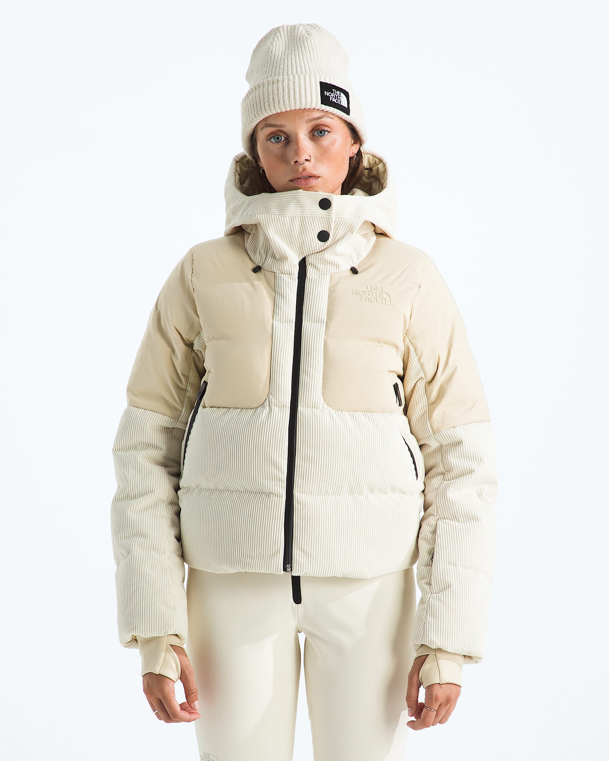Women's Cold Spell Corduroy Cropped Down Jacket | The North Face