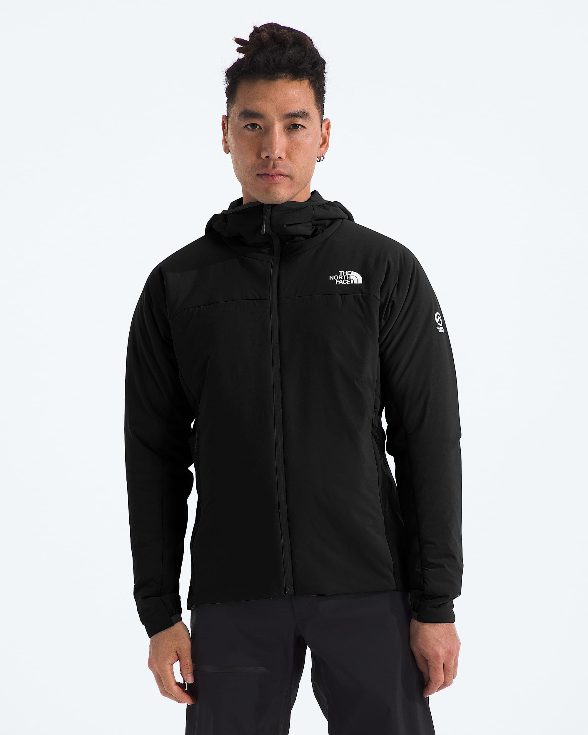 Mens Summit Series Casaval Hybrid Hoodie TNF HERO