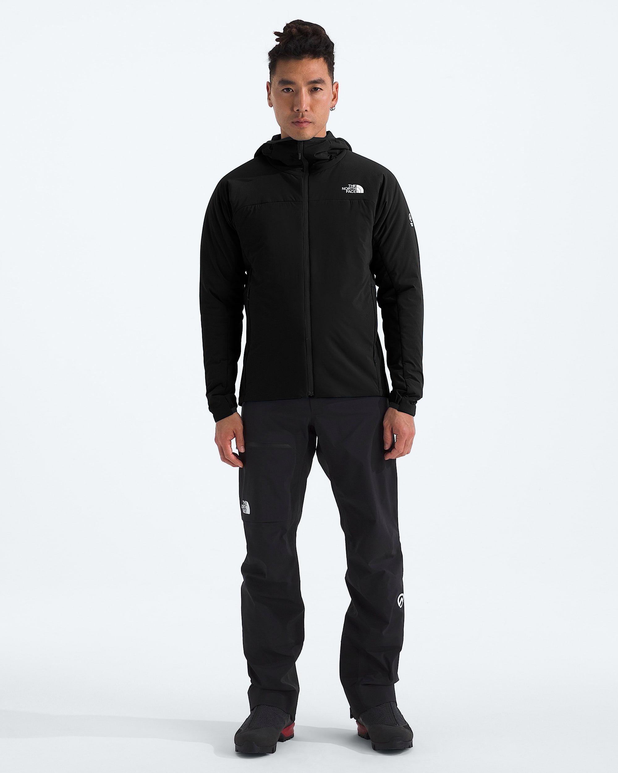 Mens Summit Series Casaval Hybrid Hoodie TNF HERO2