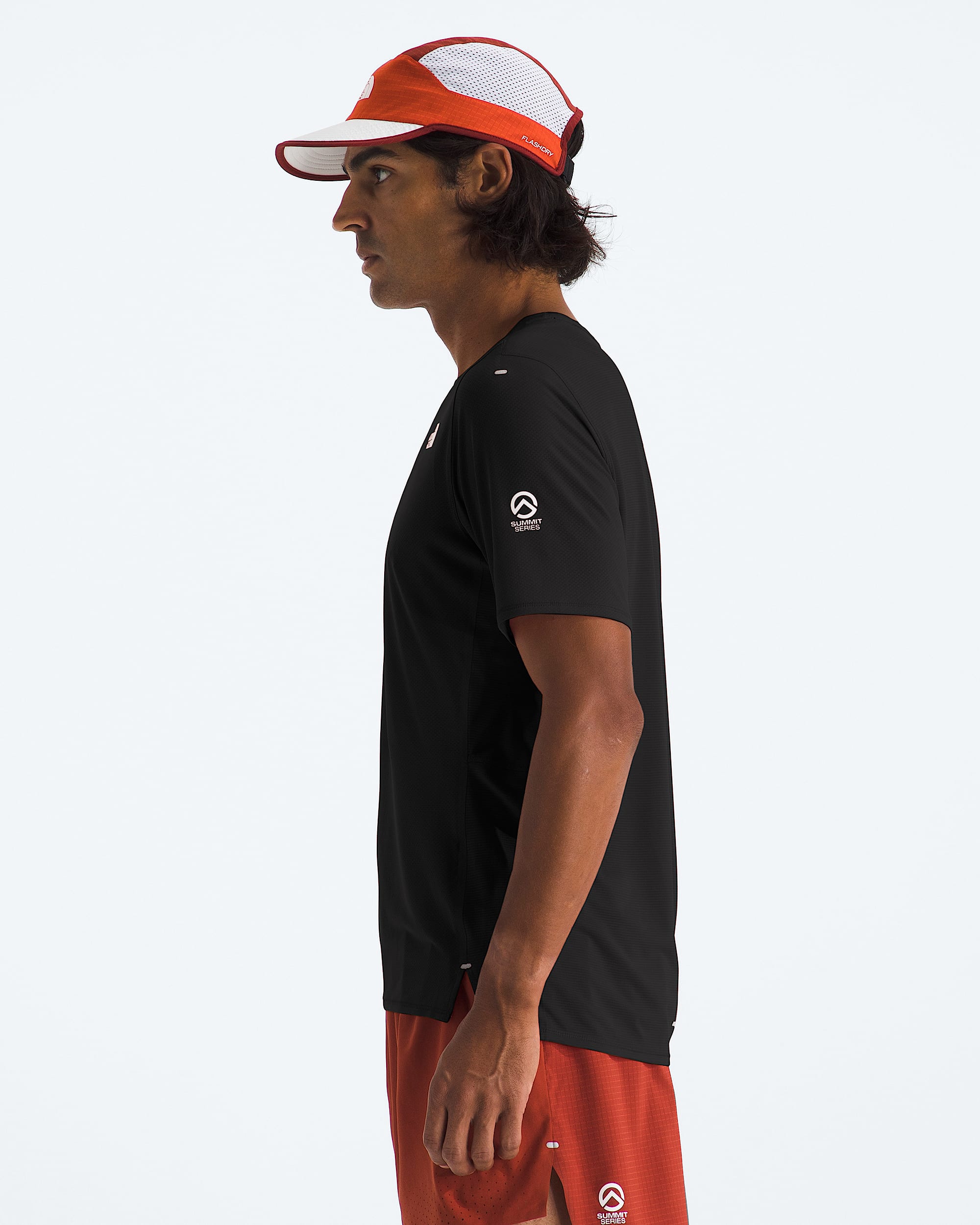 Mens Summit Series High Trail ShortSleeve TNF MODEL34