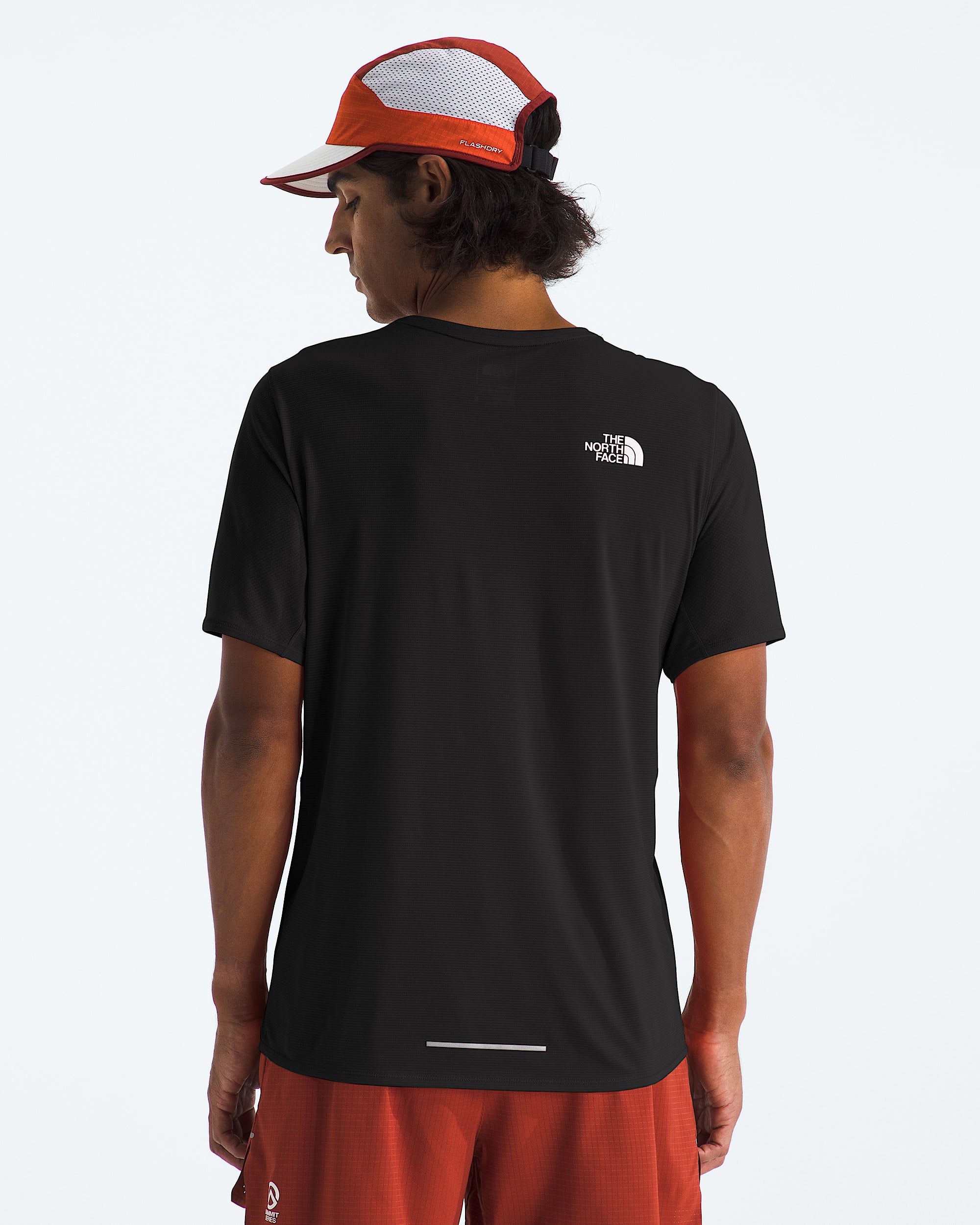 Mens Summit Series High Trail ShortSleeve TNF BACK