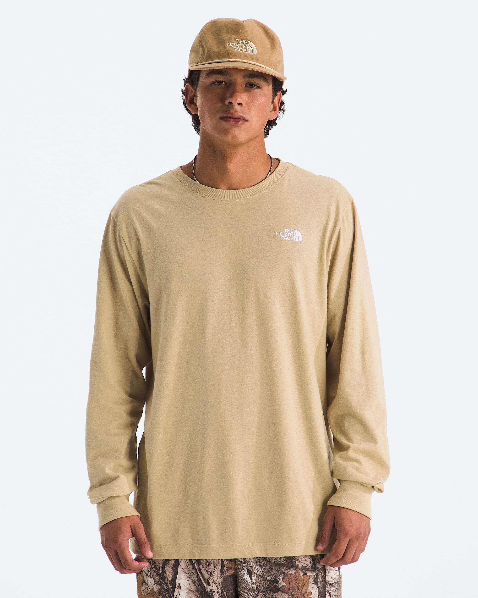 Mens Evolution Simple Dome Regular LongSleeve Tee TNF HERO