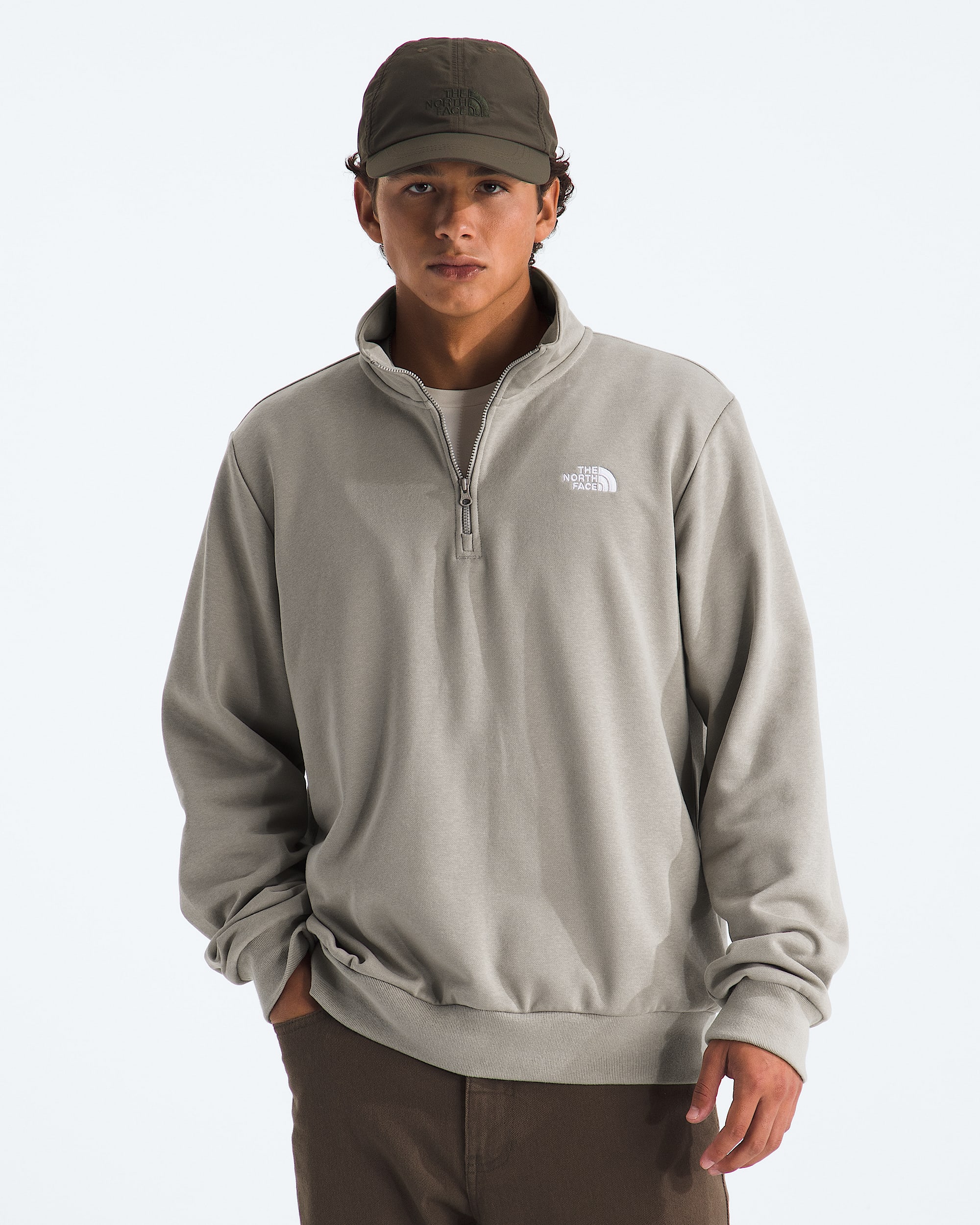 Mens Evolution Simple Dome Regular Zip TNF Main