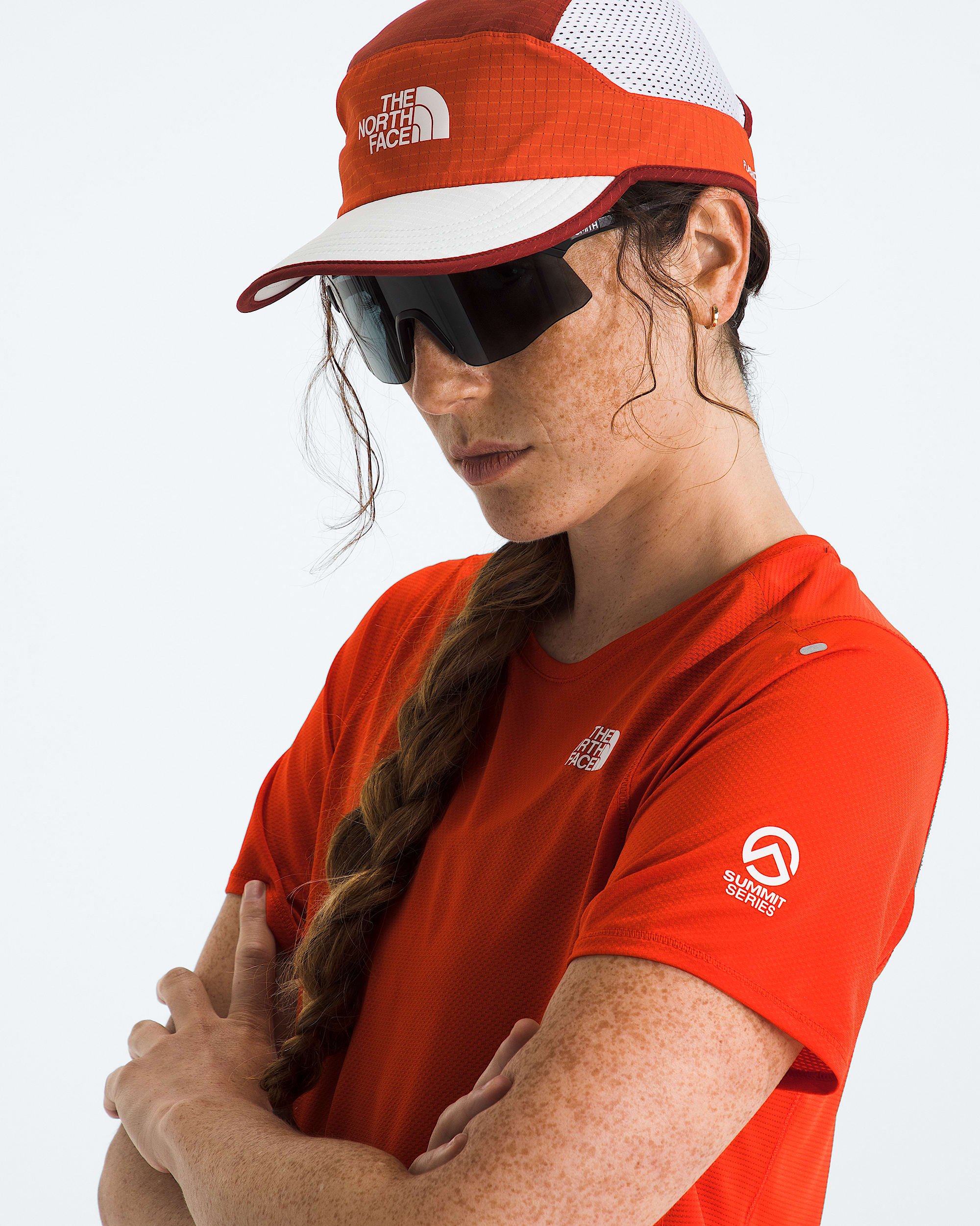 Womens Summit Series High Trail ShortSleeve TNF HERO2