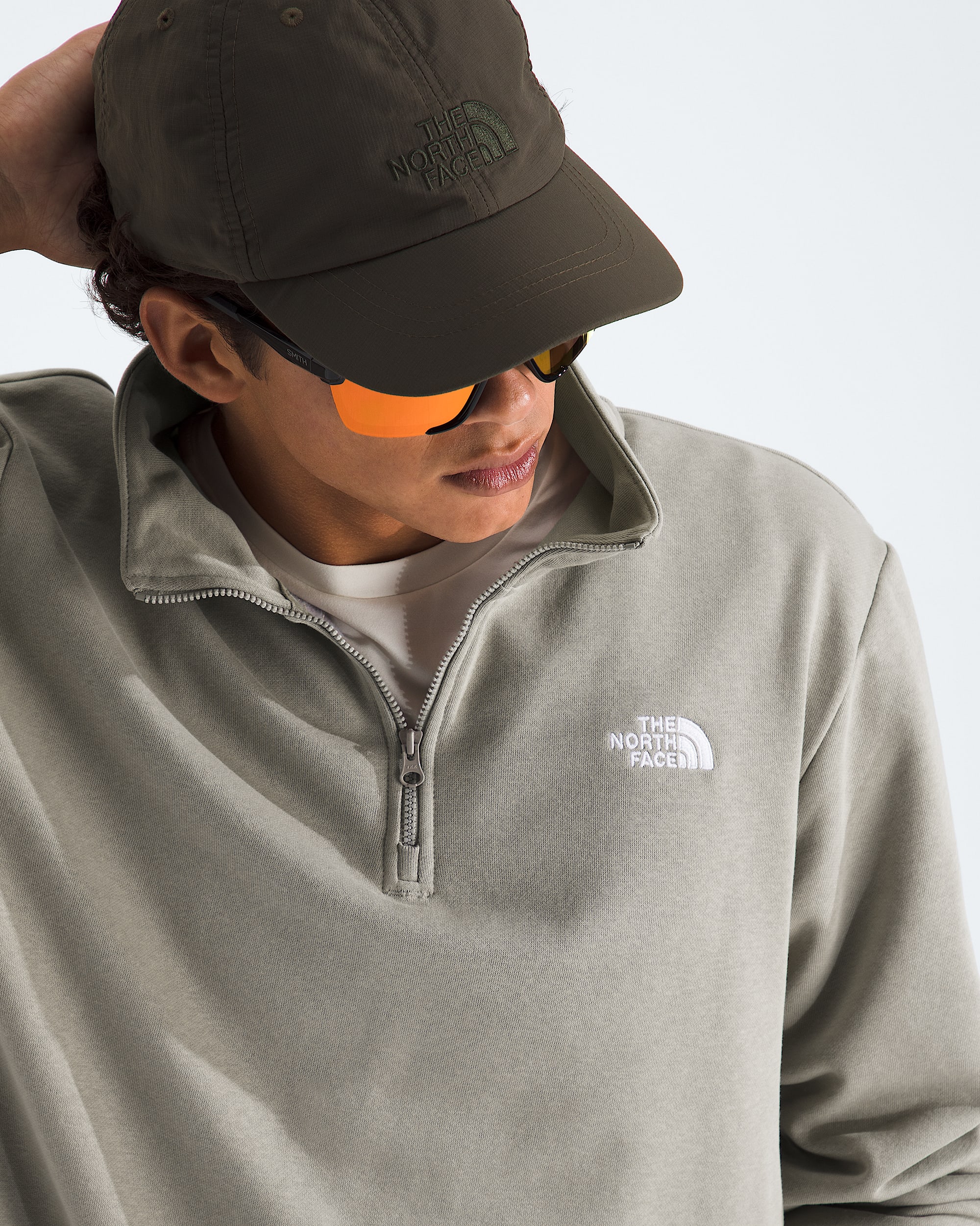 Mens Evolution Simple Dome Regular Zip TNF HERO2
