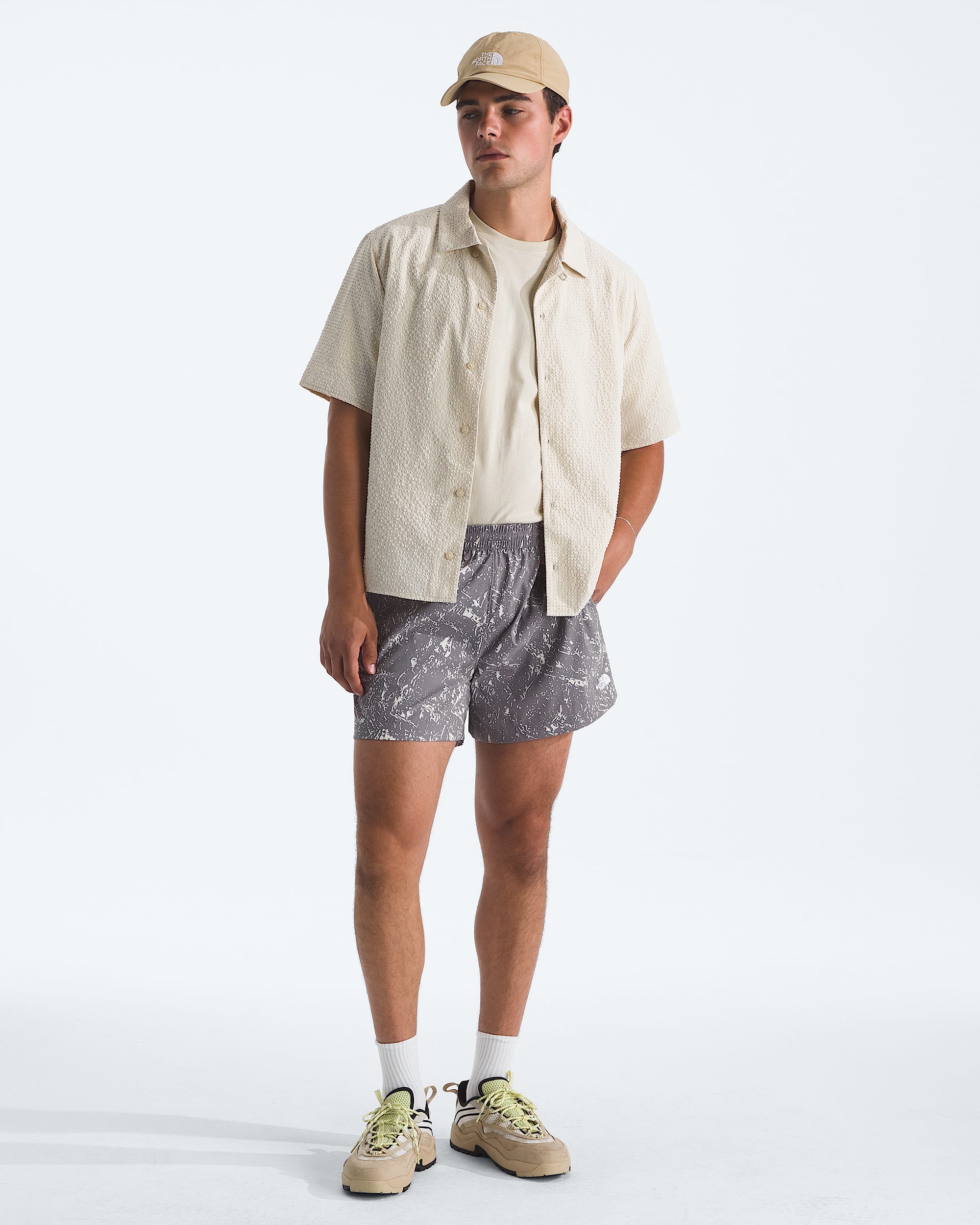 Mens Class V Pathfinder PullOn 5 ShortsPrint TNF HERO2