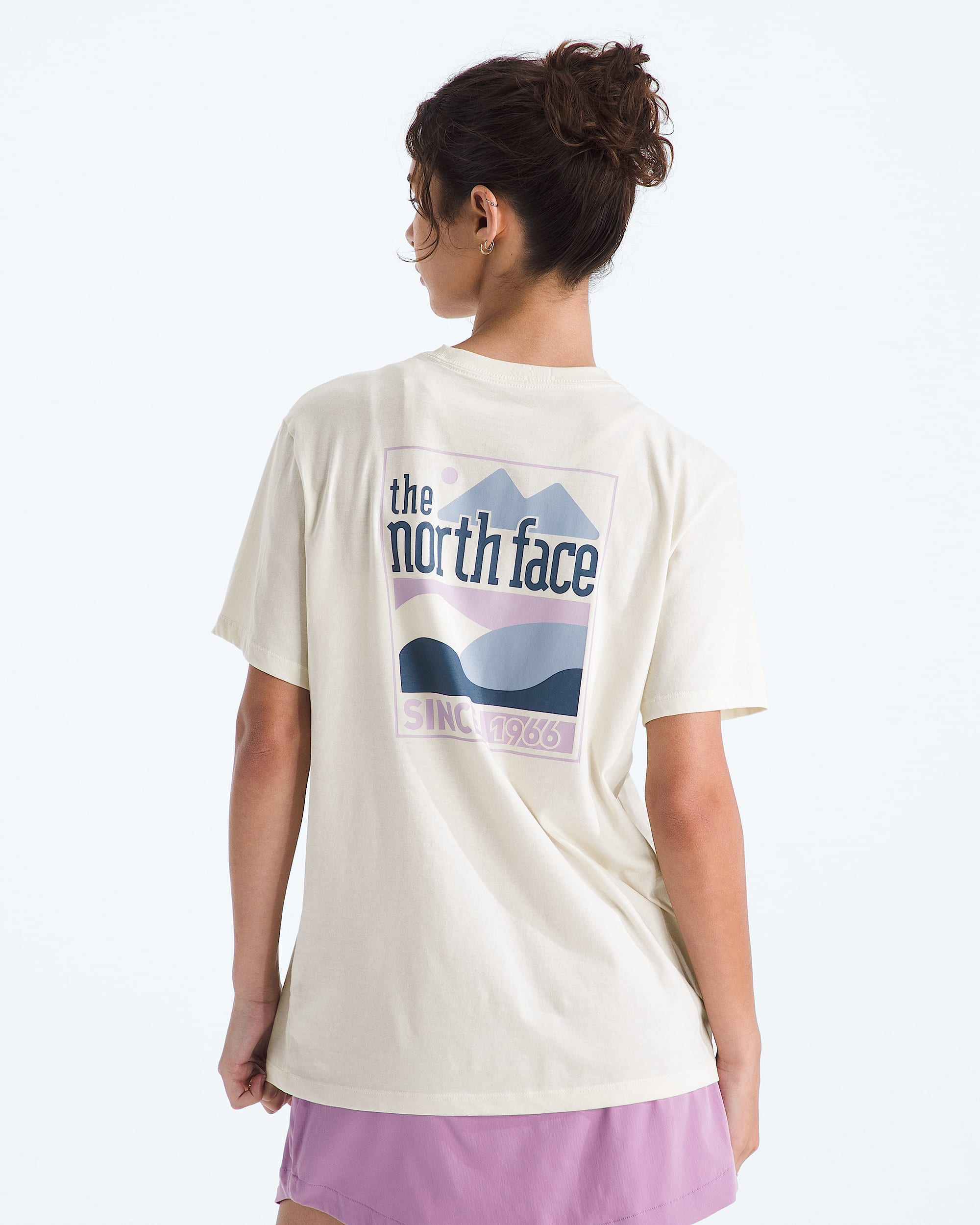 Womens Exploring Since 66 Relaxed ShortSleeve Tee TNF Main