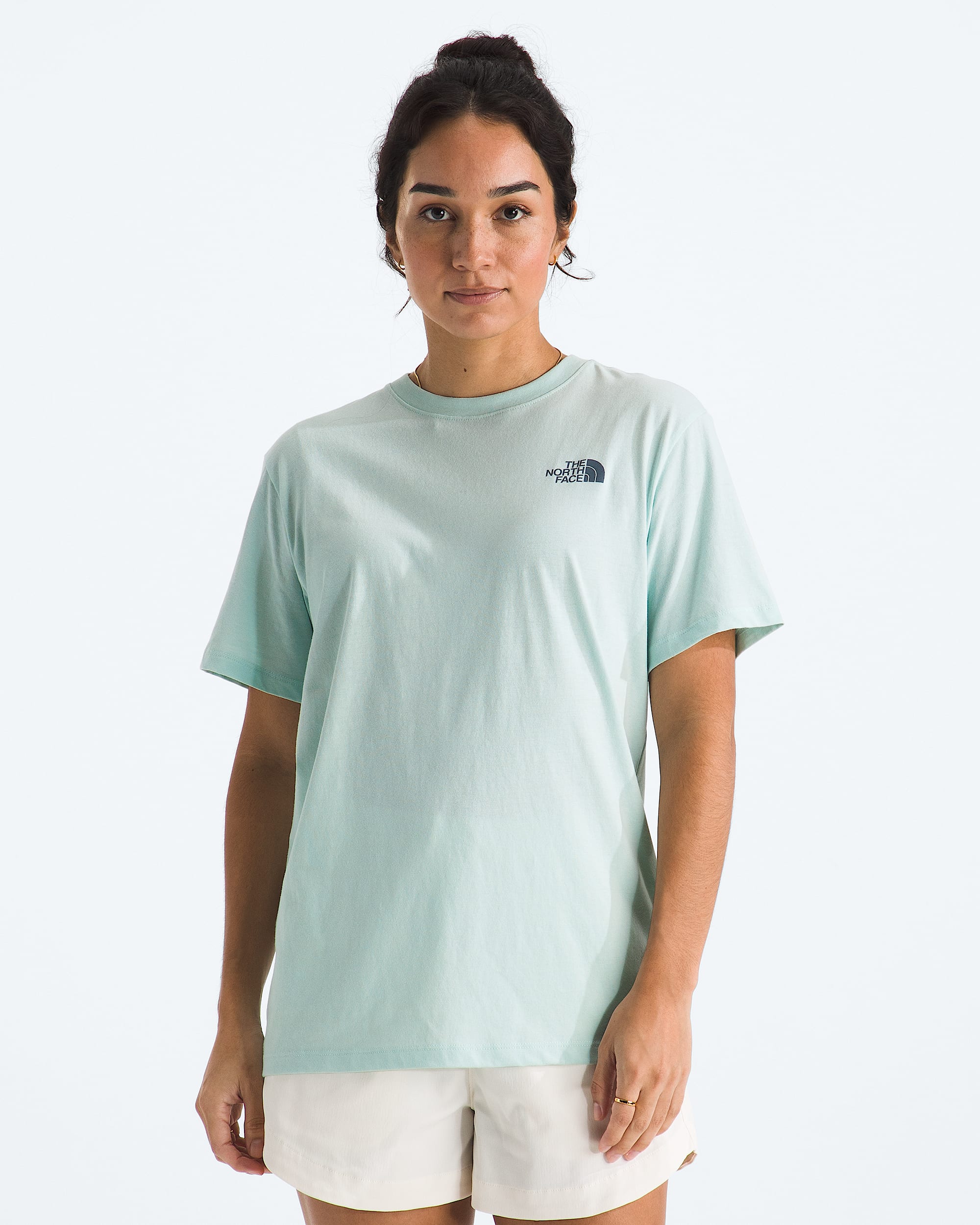 Womens Exploring Since 66 Relaxed ShortSleeve Tee TNF BACK
