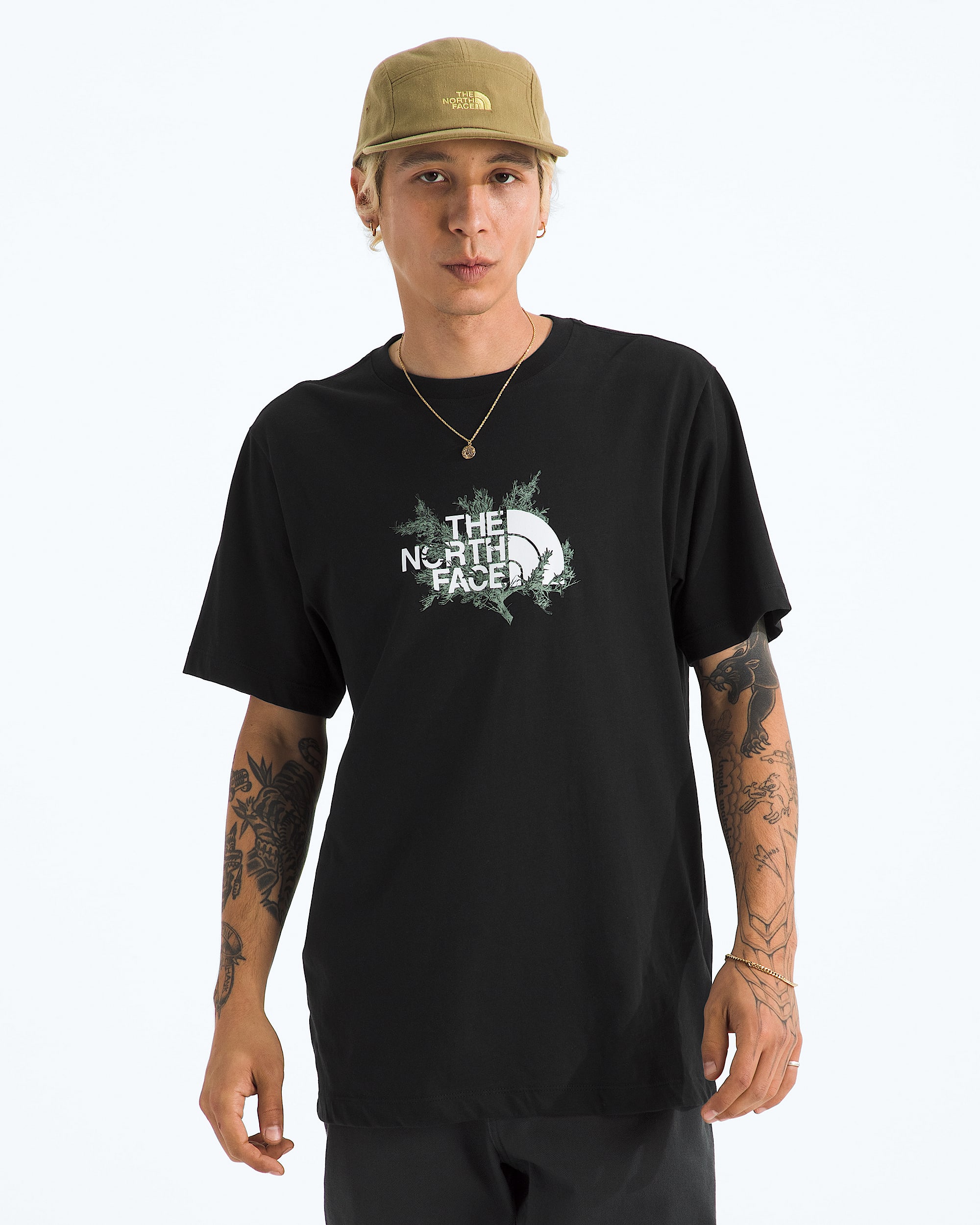 Mens Meadow Mist Regular ShortSleeve Tee TNF Main