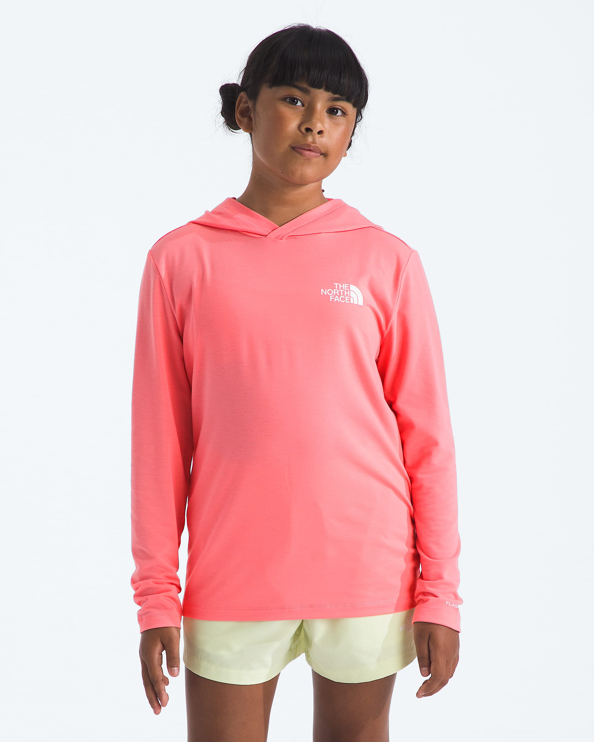 Boys  Girls Adventure Wildflower Views Hoodie TNF BACK