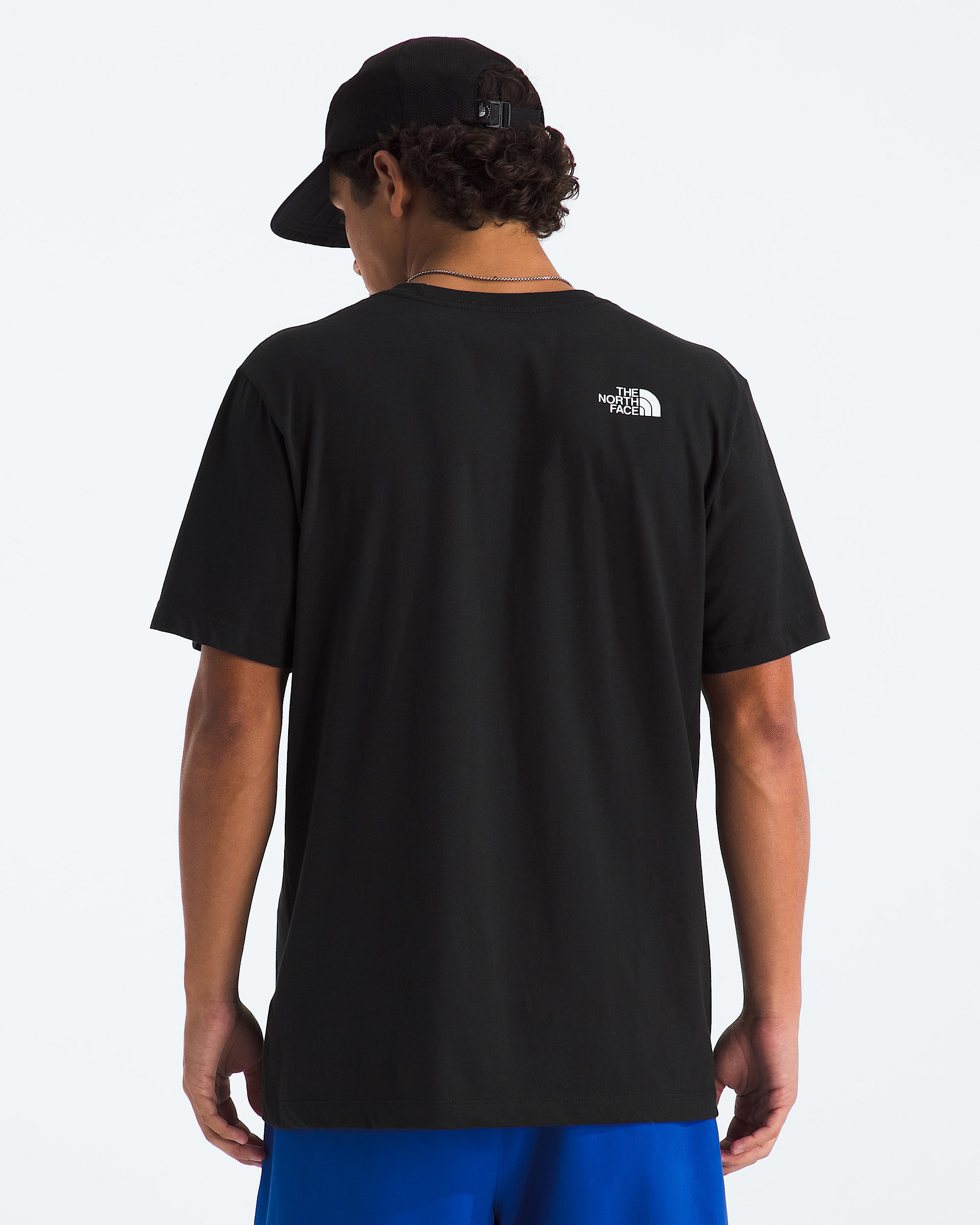 Mens Woodland Wanderer Regular ShortSleeve Tee TNF BACK