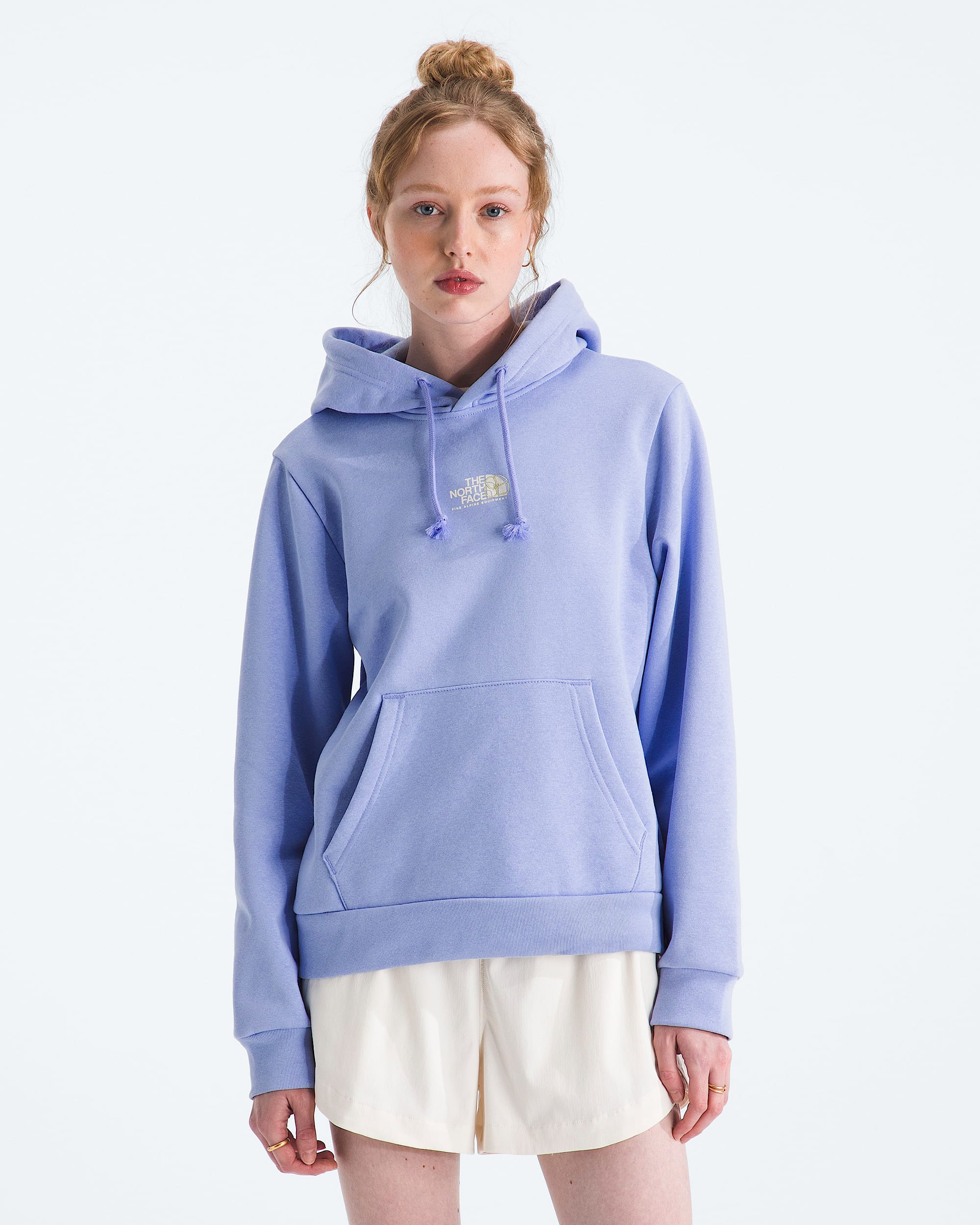 Womens Floral Alpine Regular Hoodie TNF Main