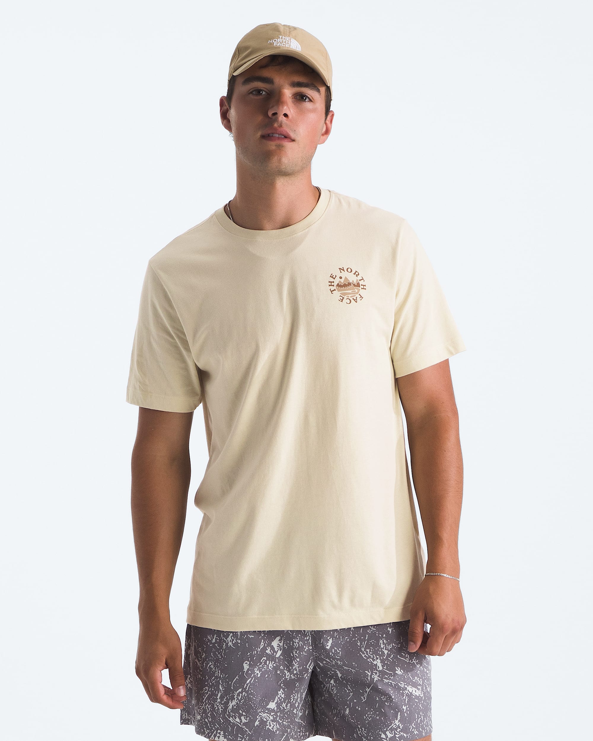Mens Sunrise Escape Regular ShortSleeve Tee TNF Main