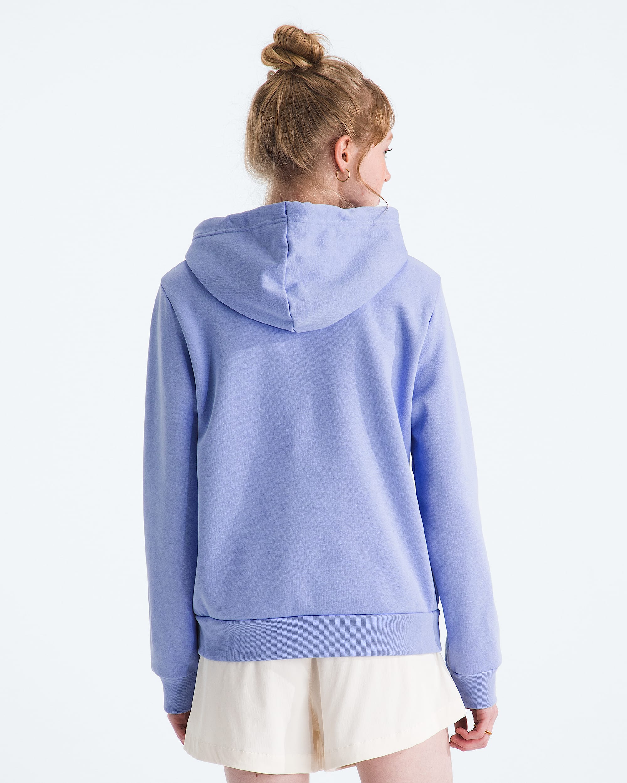 Womens Floral Alpine Regular Hoodie TNF BACK