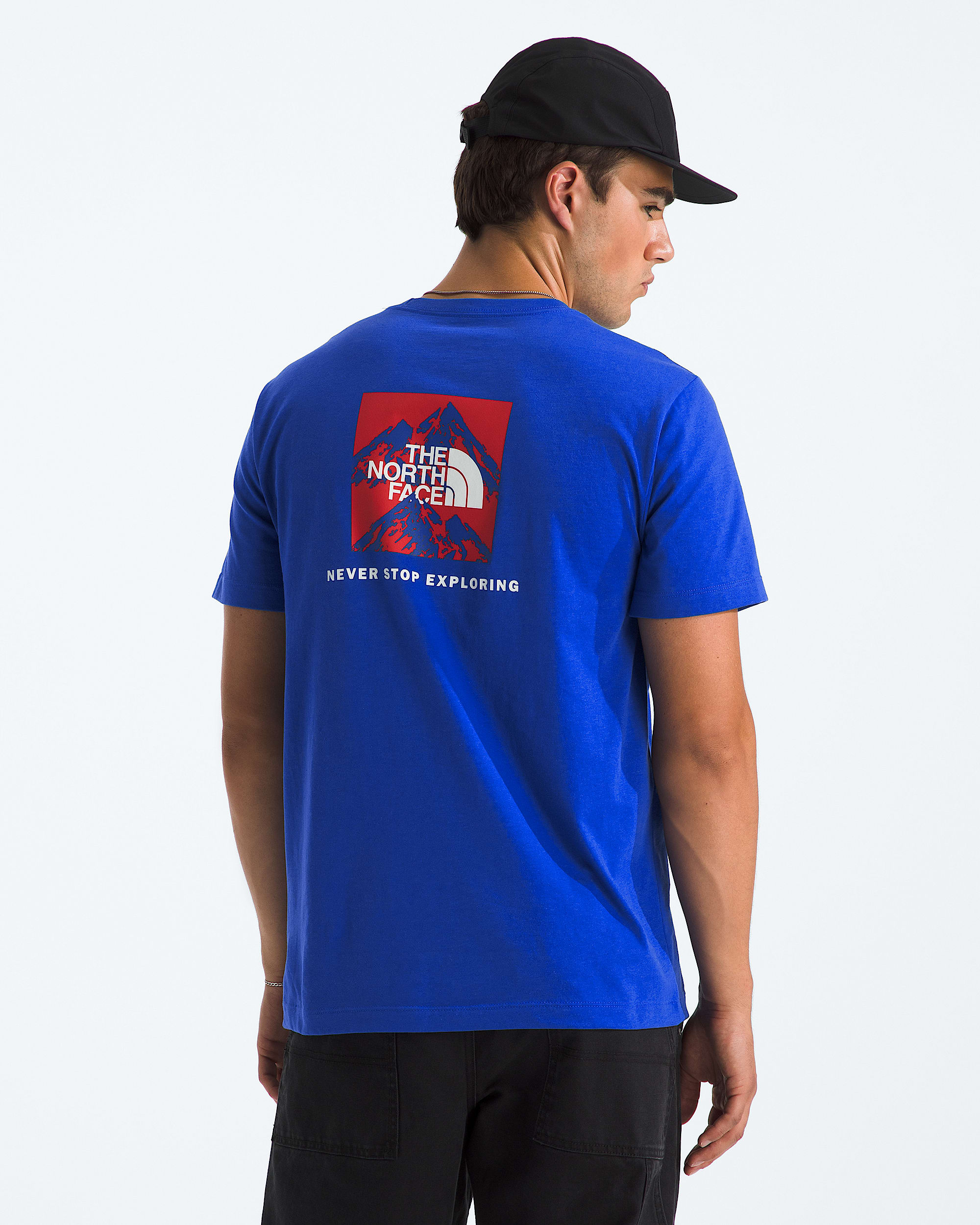 Mens Explorin The USA Regular ShortSleeve Tee TNF Main