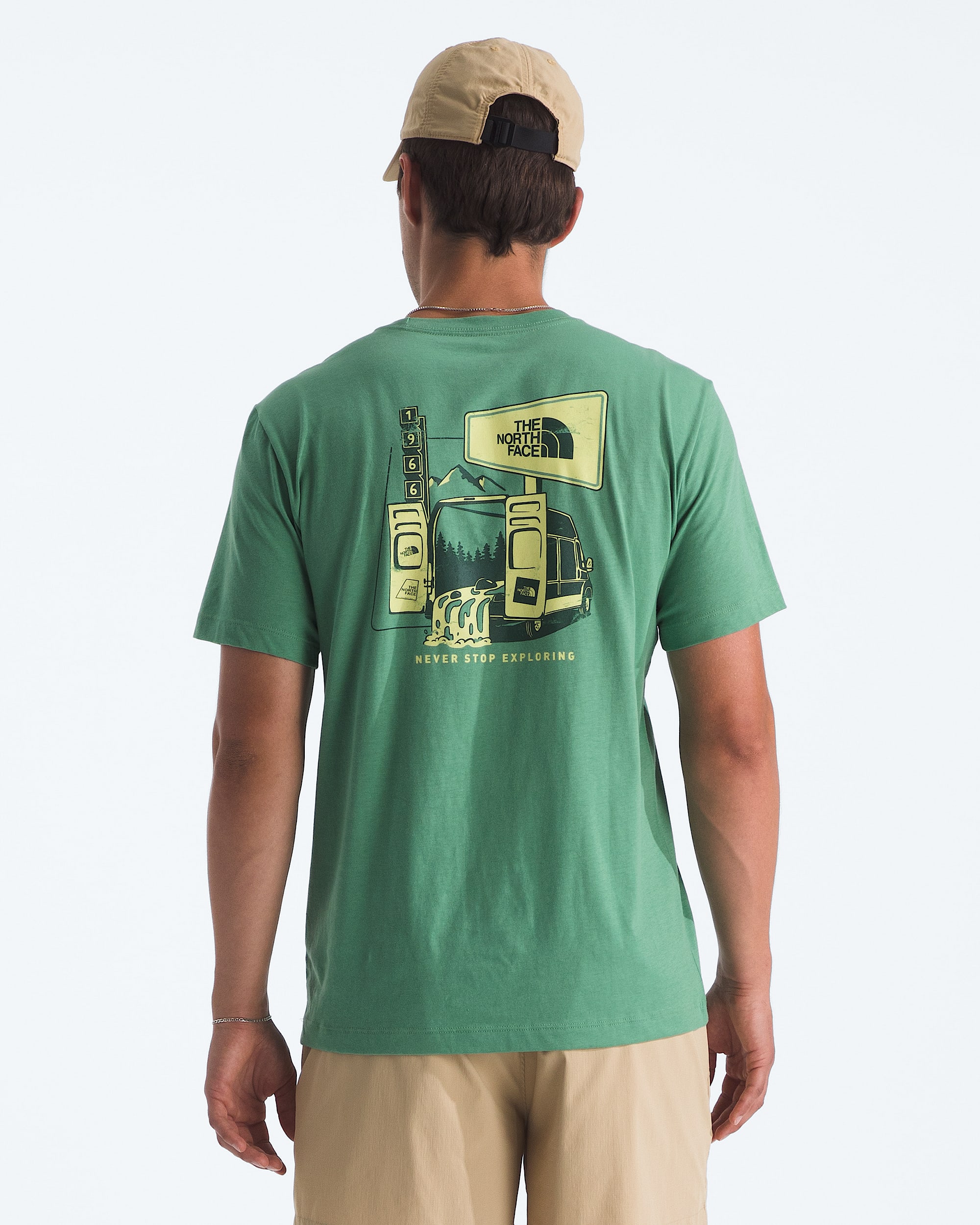 Mens Ideal Day Regular ShortSleeve Tee TNF Main
