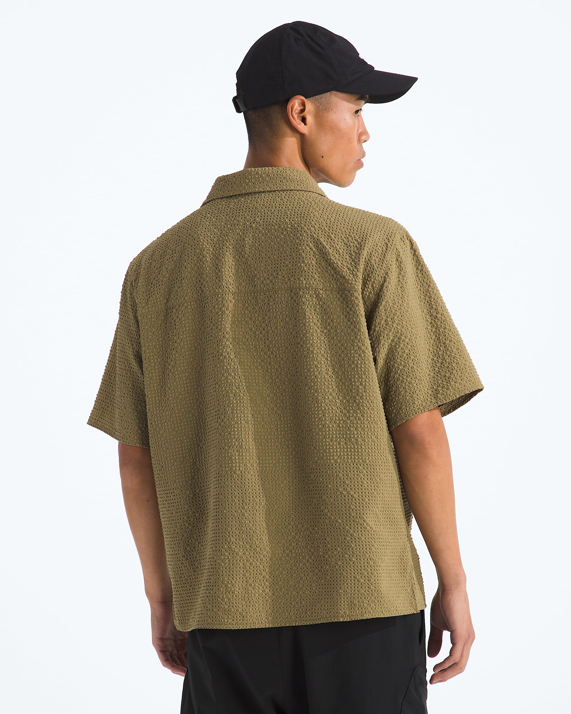 Mens Pacific City Button Down TNF BACK