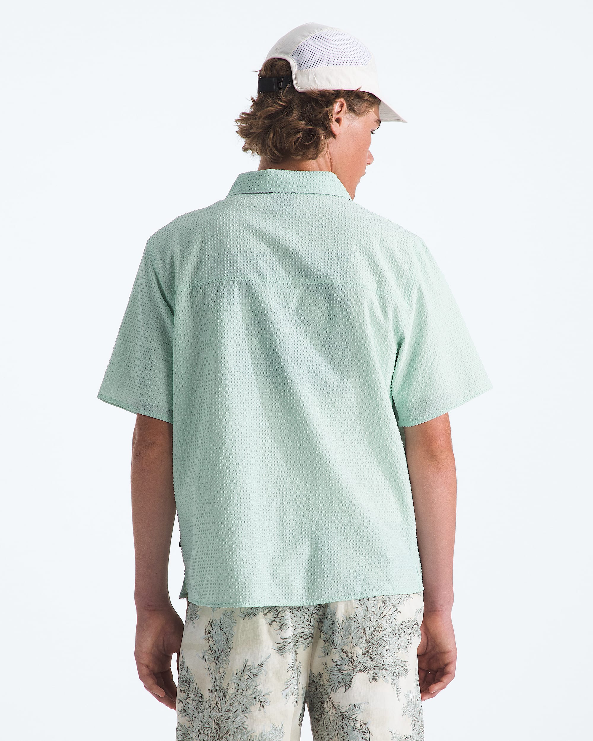 Mens Pacific City Button Down TNF BACK