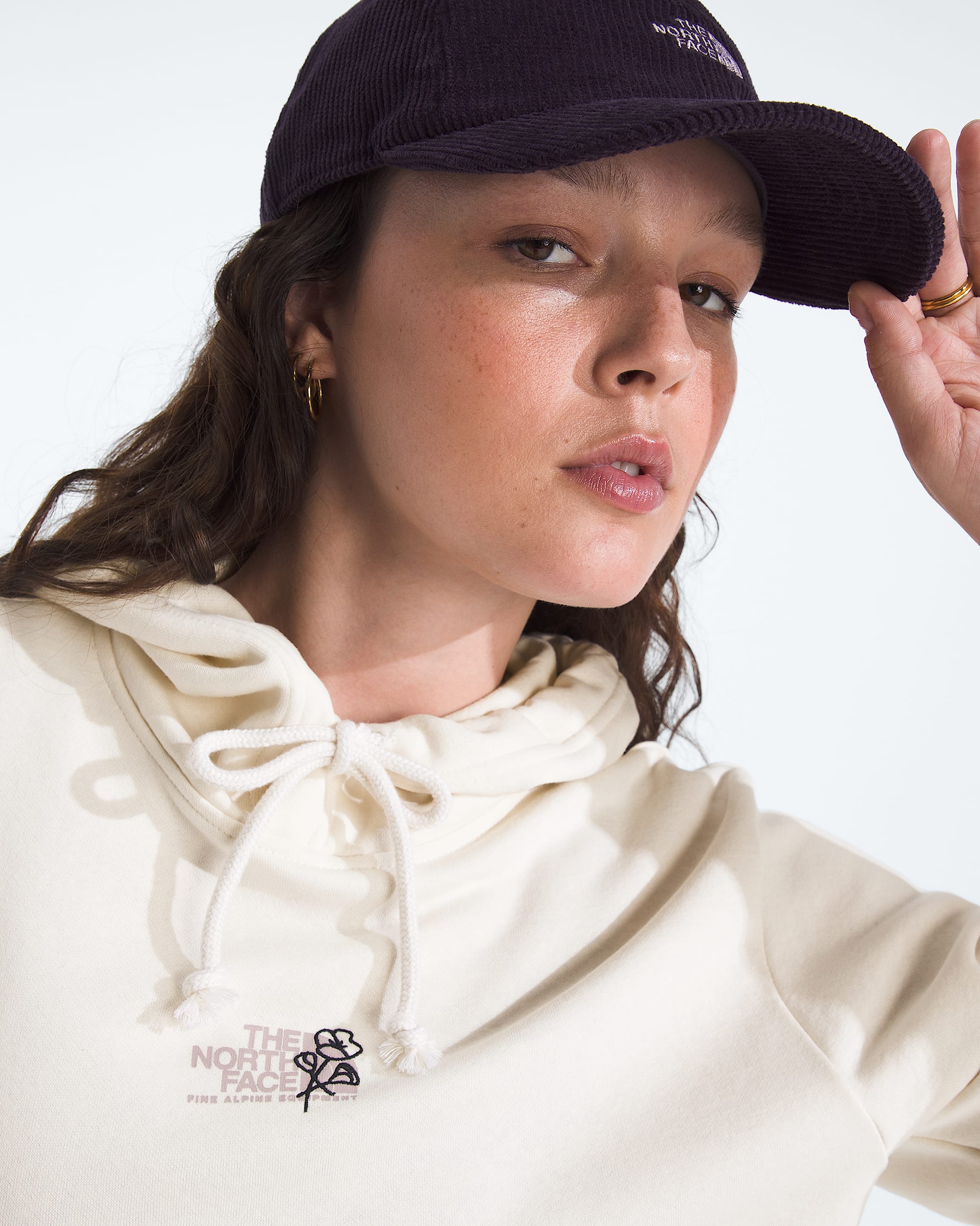 Womens Midnight Ember Regular Hoodie TNF HERO2