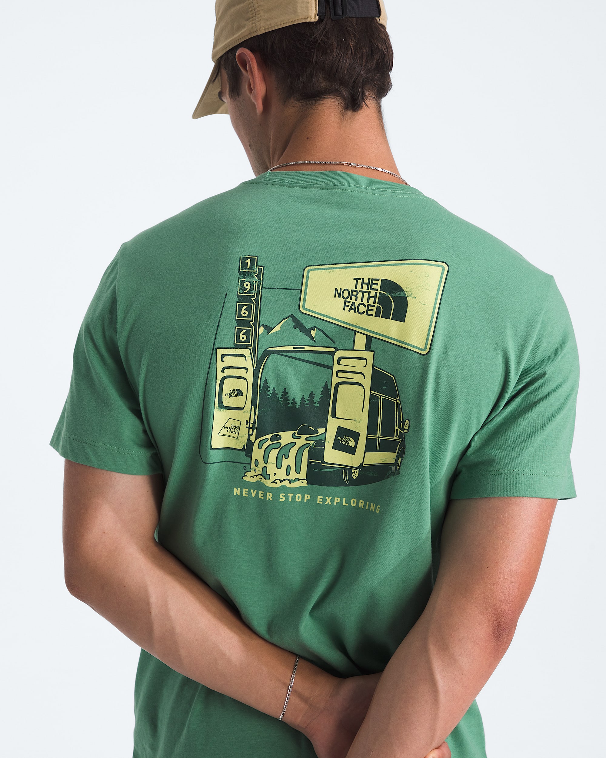 Mens Ideal Day Regular ShortSleeve Tee TNF HERO2